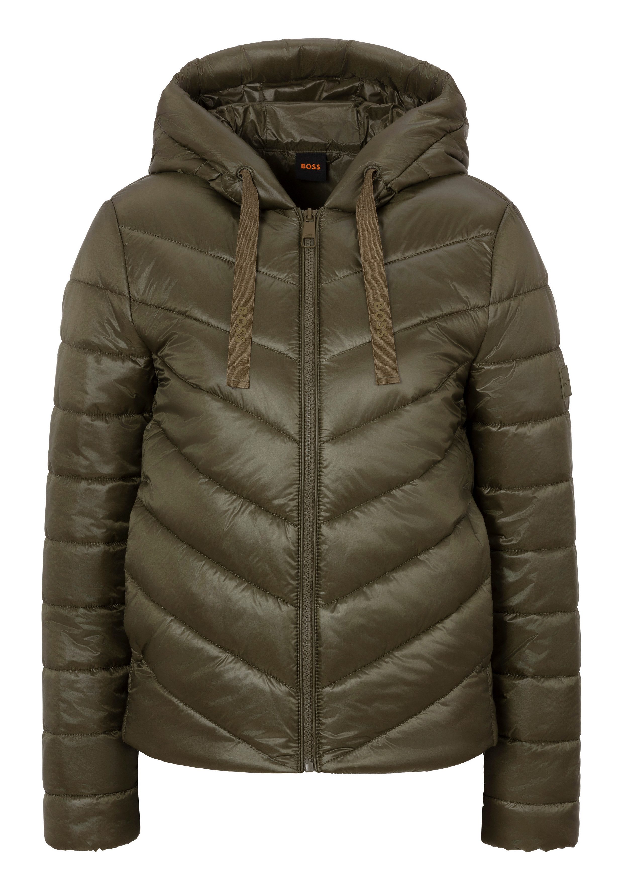 Boss Orange Outdoorjack met een capuchon