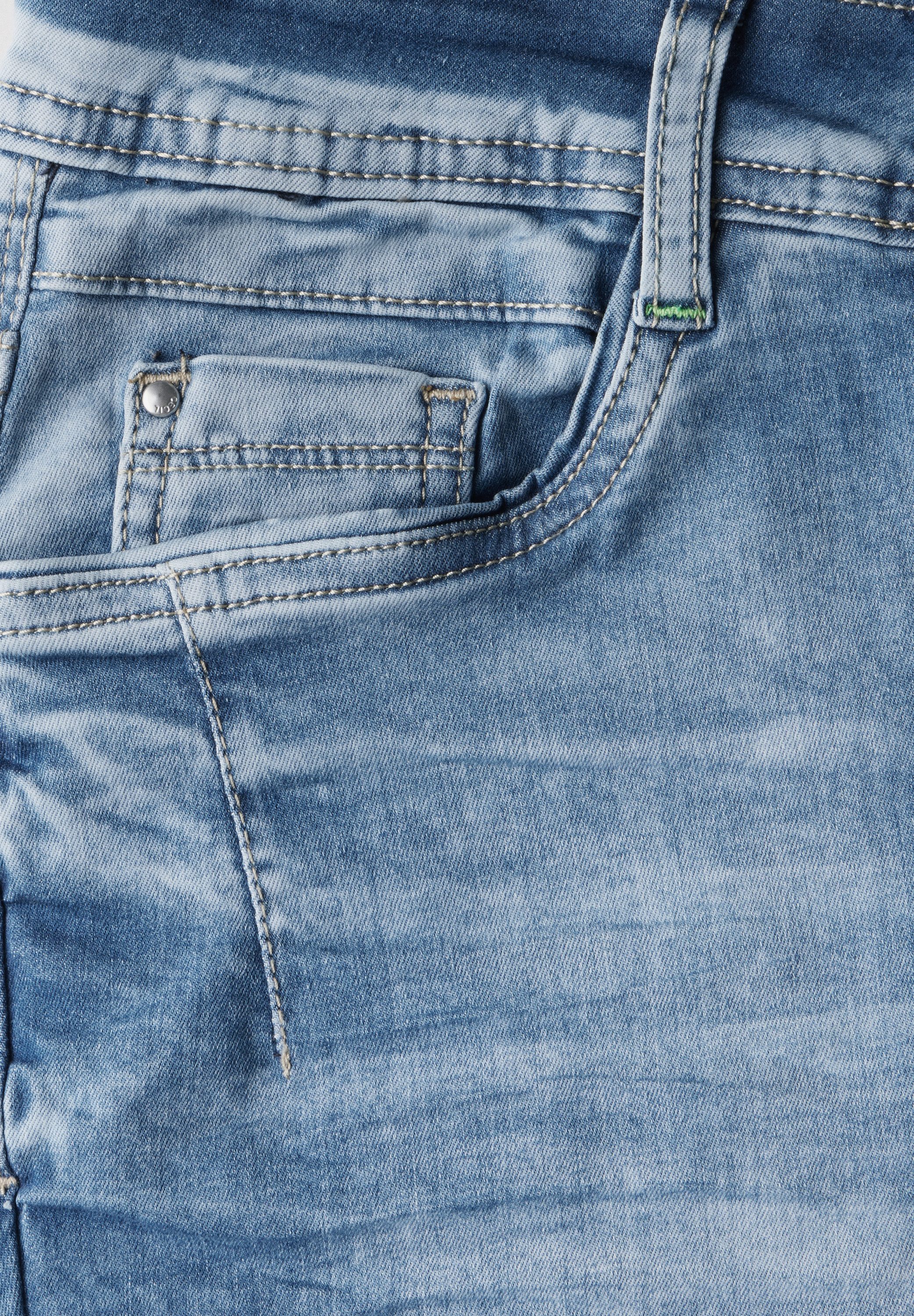 Cecil 7/8 jeans Stijl Scarlett Slim fit met mid waist
