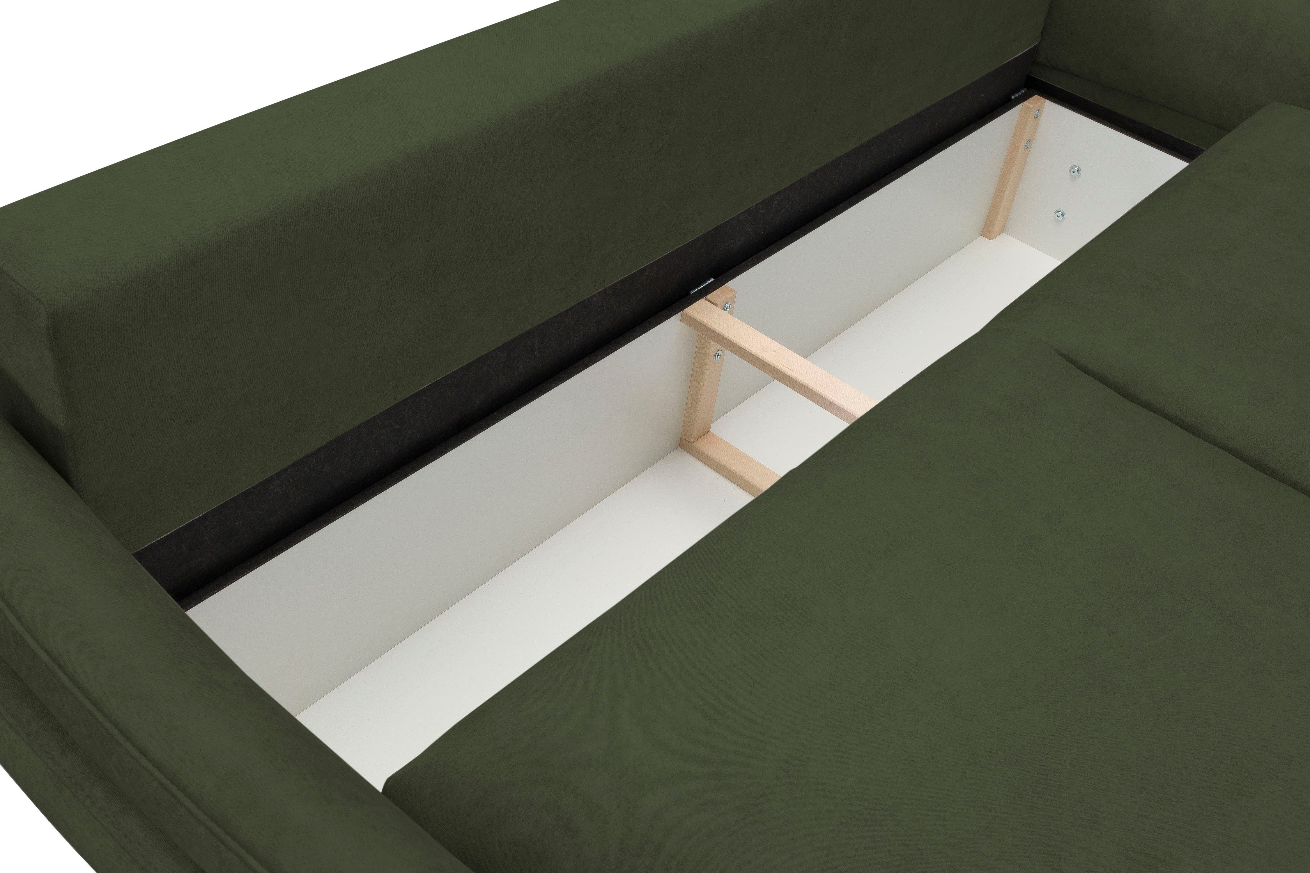 exxpo - sofa fashion 3-zitsbank Hoogwaardige zitting voor hoog zitcomfort, comfortabele armleuningen