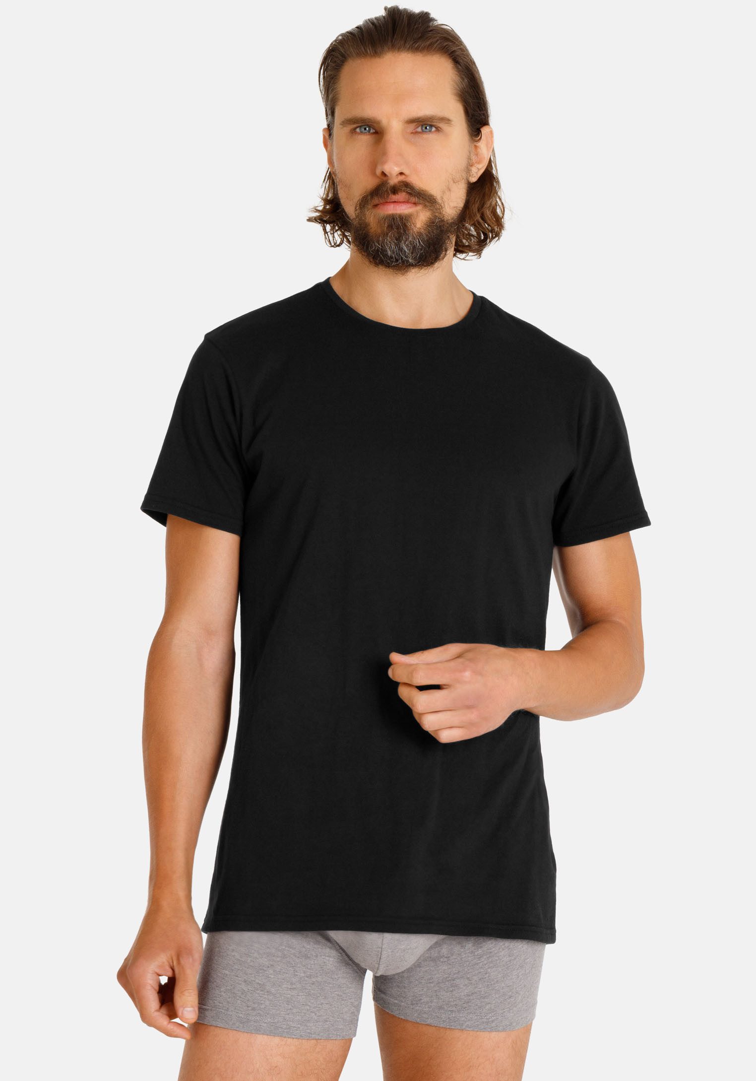 Camano T-shirt Comfort met een ronde hals (Set van 2)