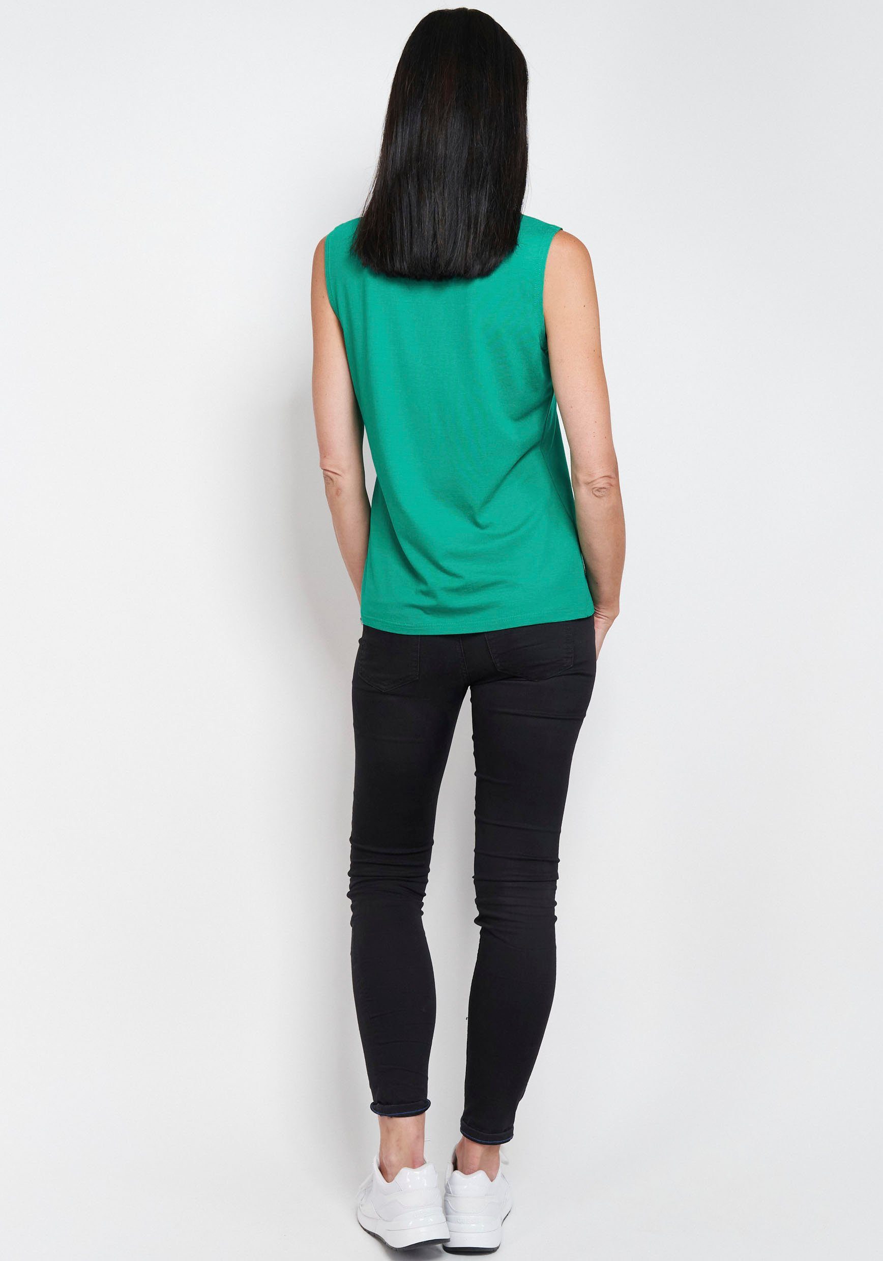 Seidel Moden Tanktop met col made in germany