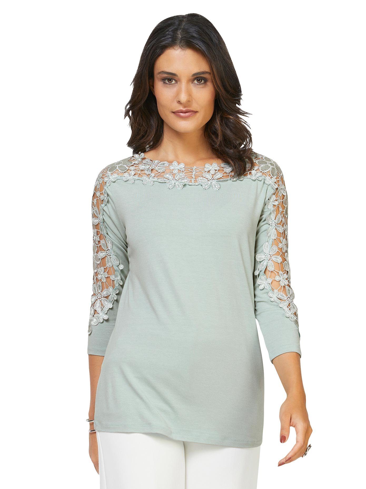 Creation L Kanten Shirt (1-delig)