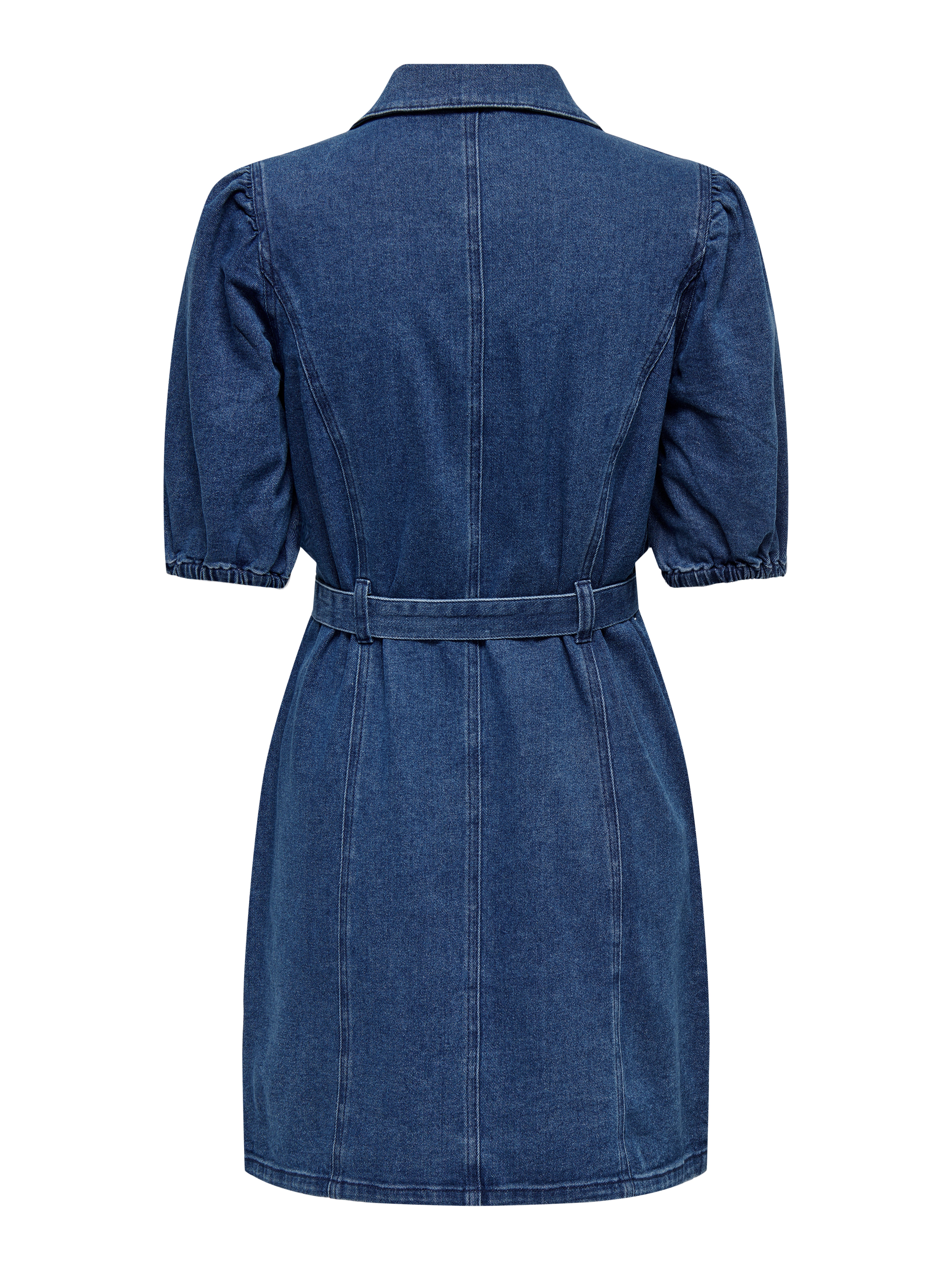Only Jeans jurk ONLVIBBE SS BELT DNM DRESS NOOS