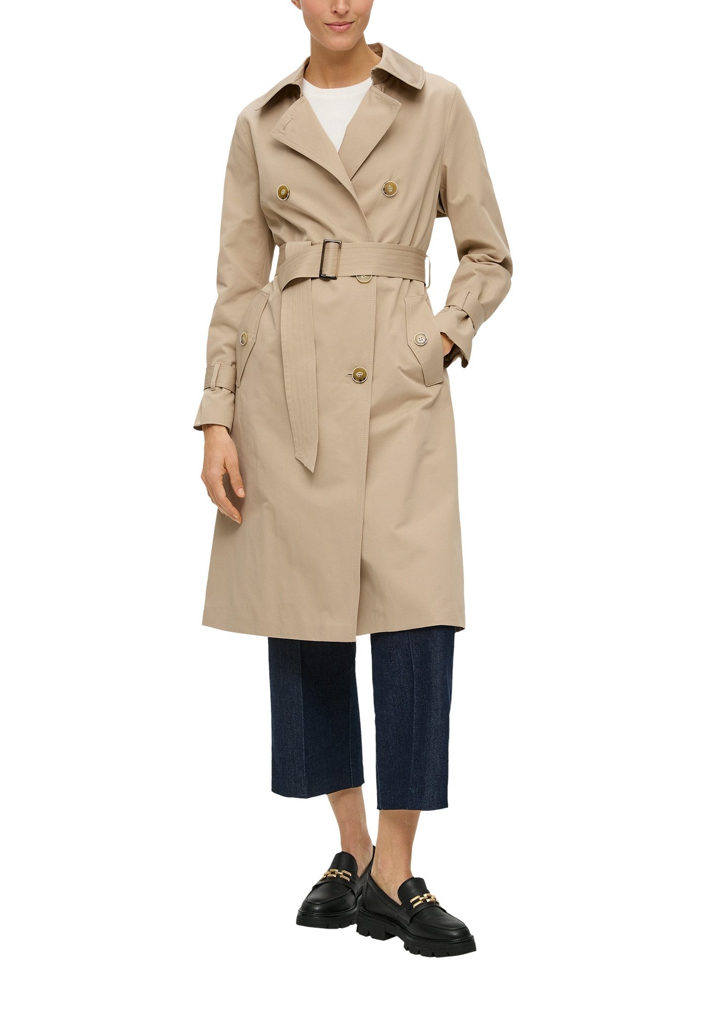 s.Oliver BLACK LABEL Zomerjack met een bindceintuur
