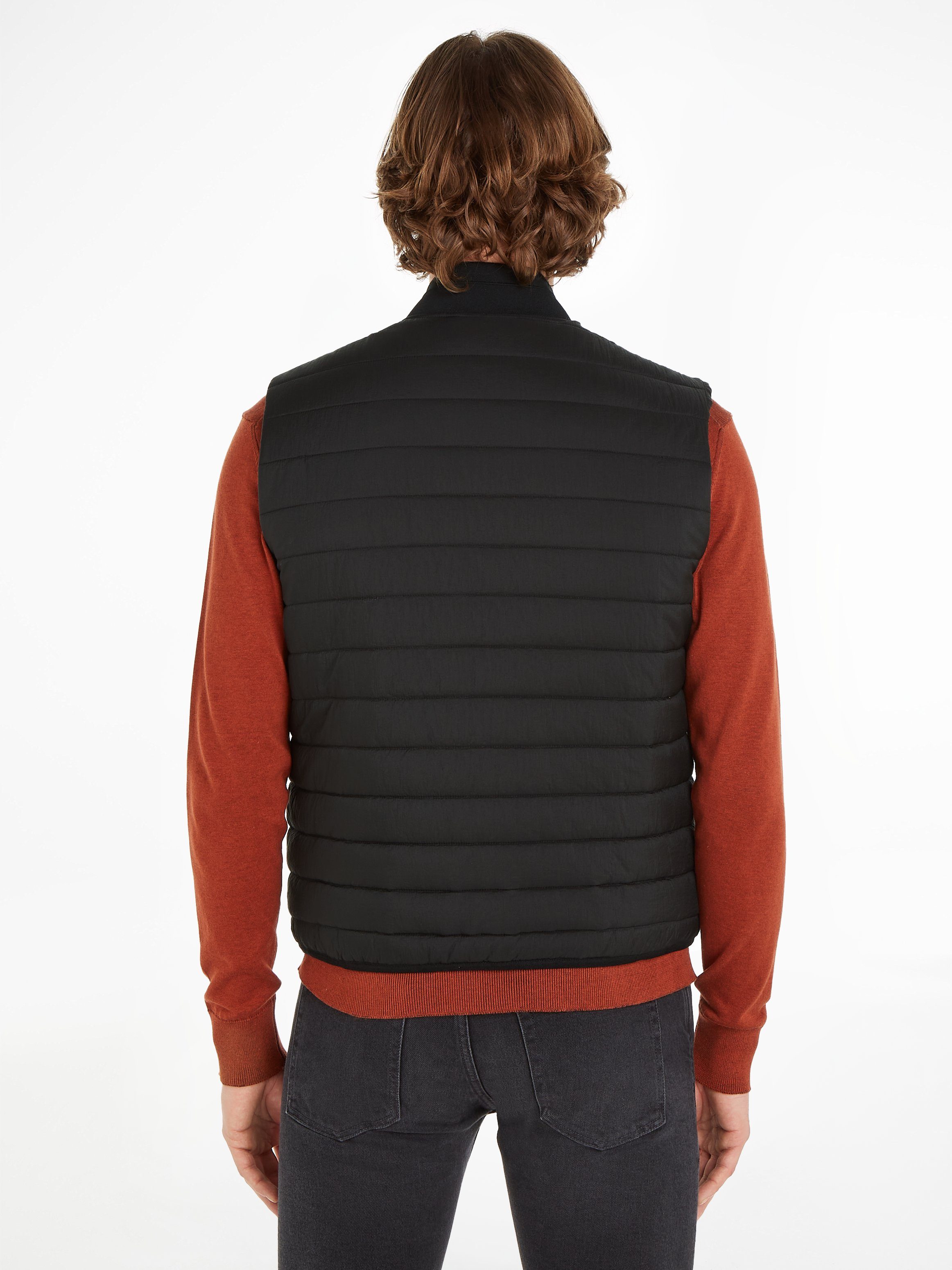 Calvin Klein Bodywarmer PACKABLE CRINKLE QUILT VEST