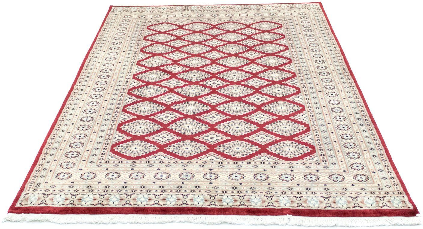 morgenland Vloerkleed Buchara vloerkleed met de hand geknoopt rood