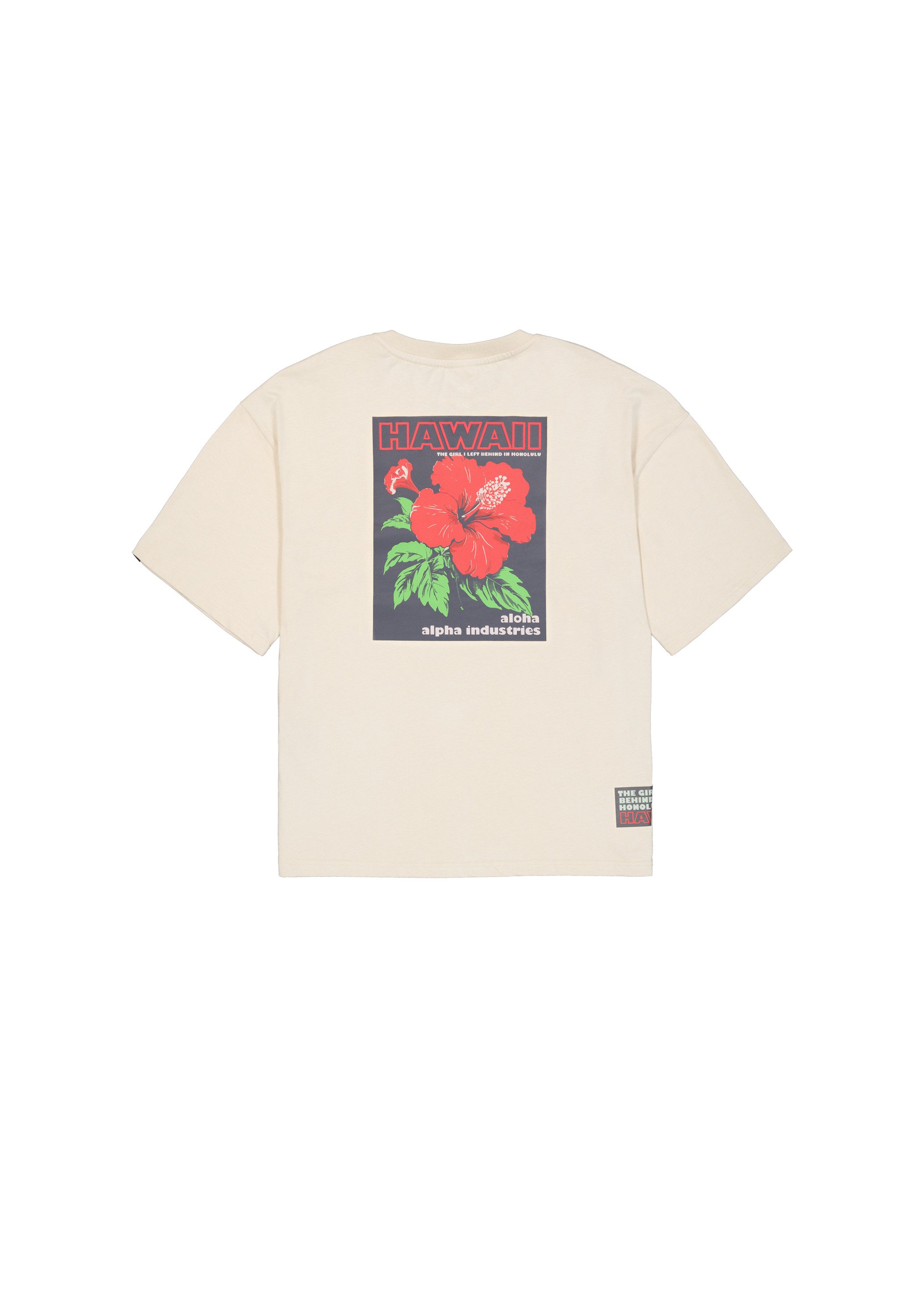 Alpha Industries T-shirt Alpha Industries Men - T-Shirts Aloha Flower Backprint T-Shirt