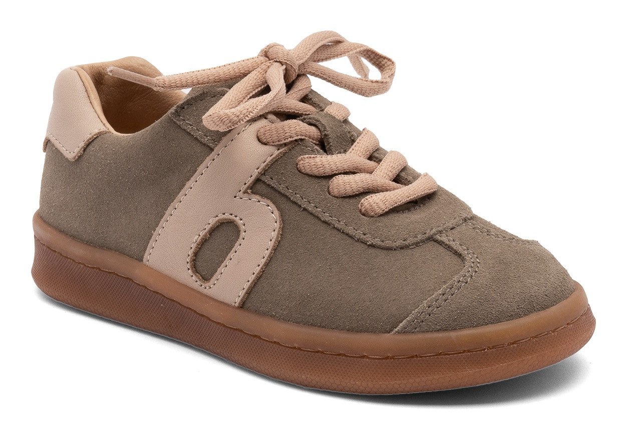 Bisgaard Sneakers Bay l Breedte: normaal , retro, veterschoen met leren voering, maat sjabloon te downloaden