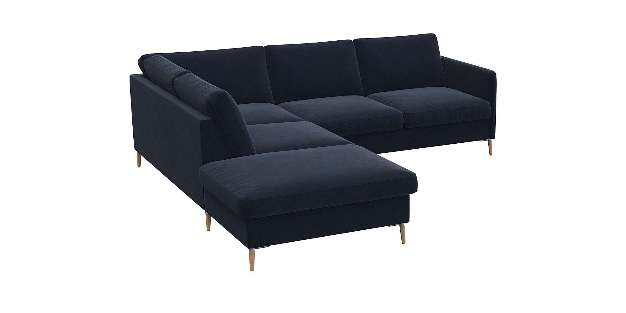 FLEXLUX Hoekbank Fiore, L-vorm, super comfortabel door koudschuim in de zitting