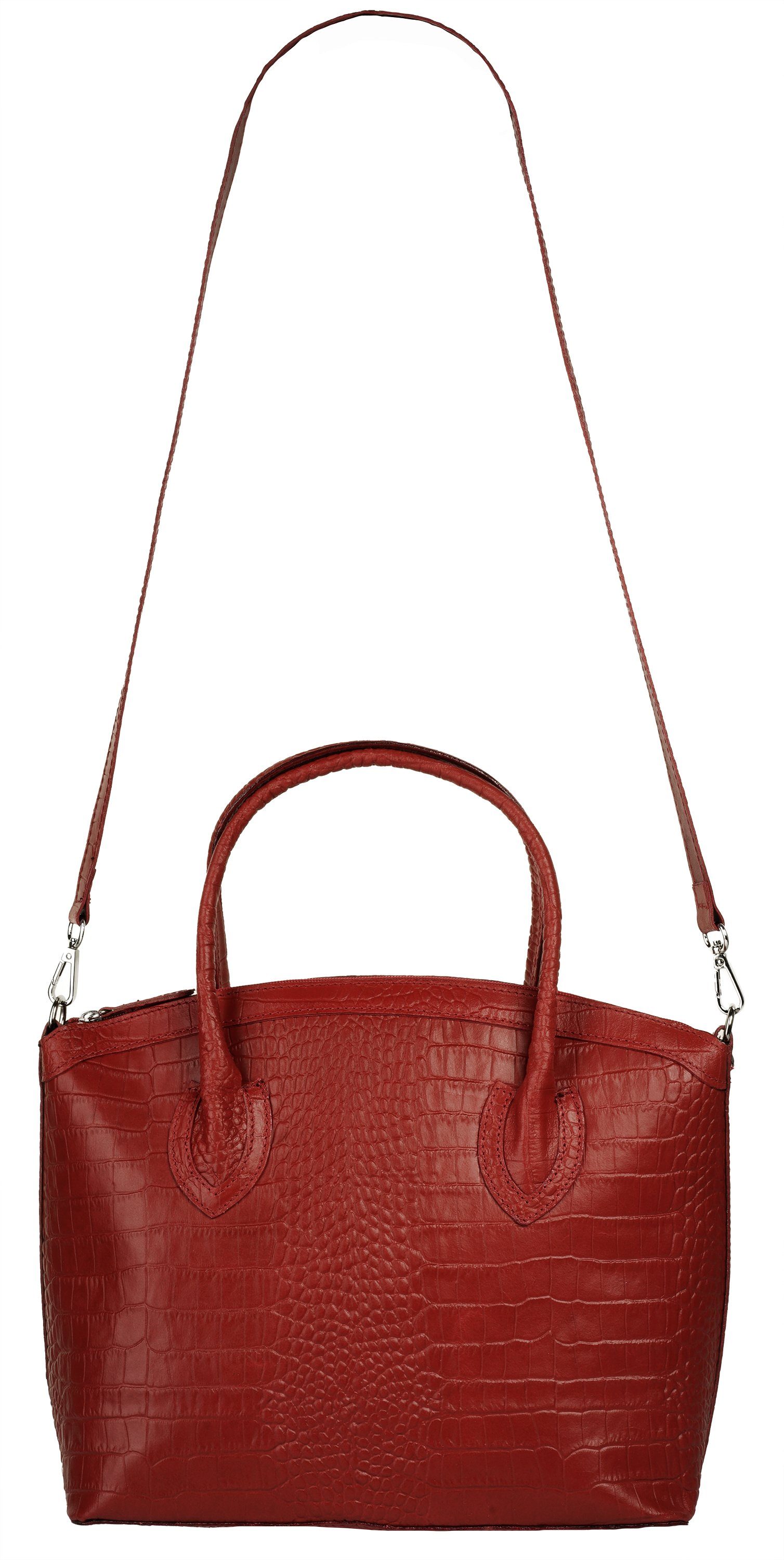 Cluty Tas echt leer, made in italy
