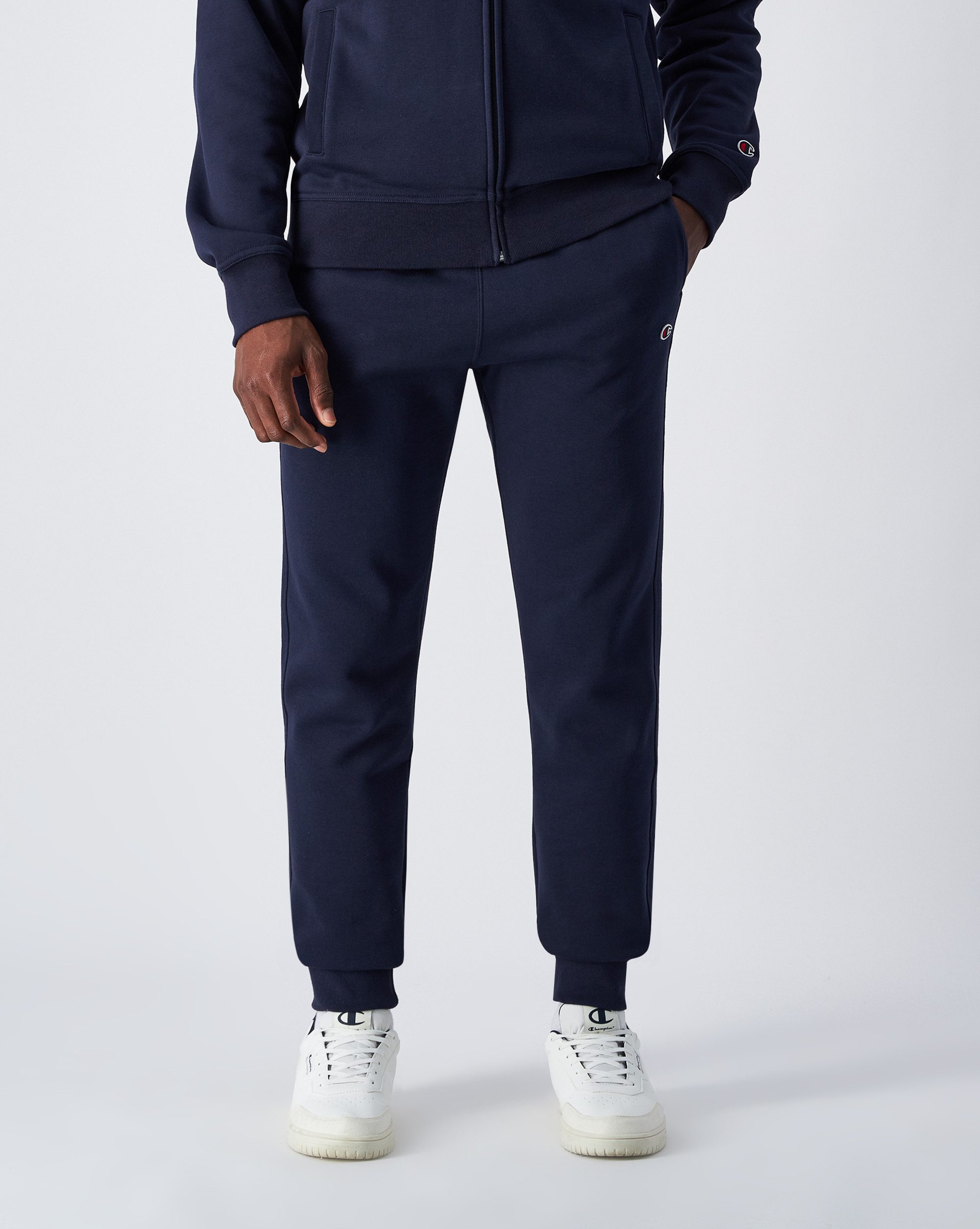 Champion Regular fit sweatpants met logostitching