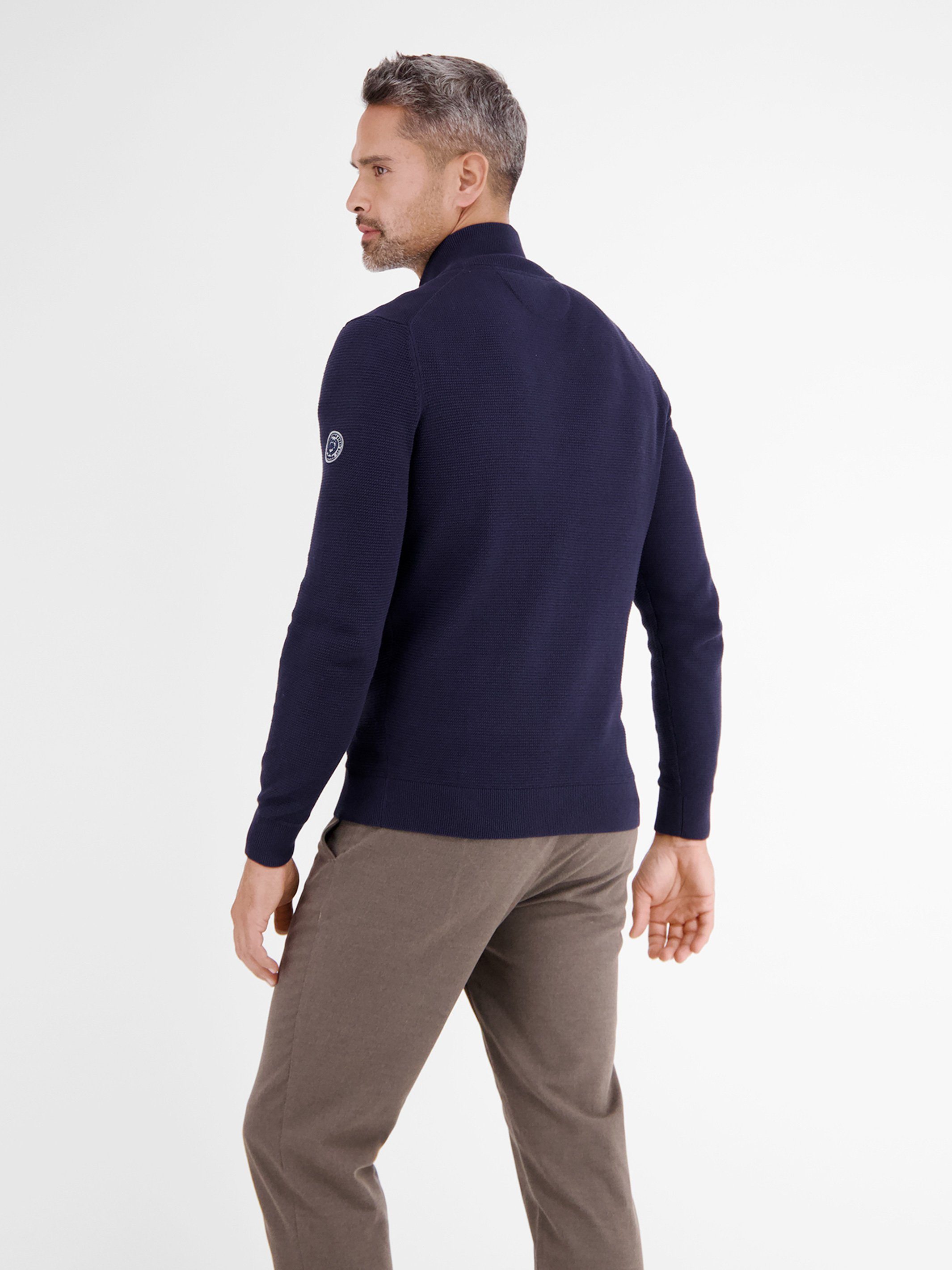 Lerros Vest LERROS sportieve brei jack in structuurlook