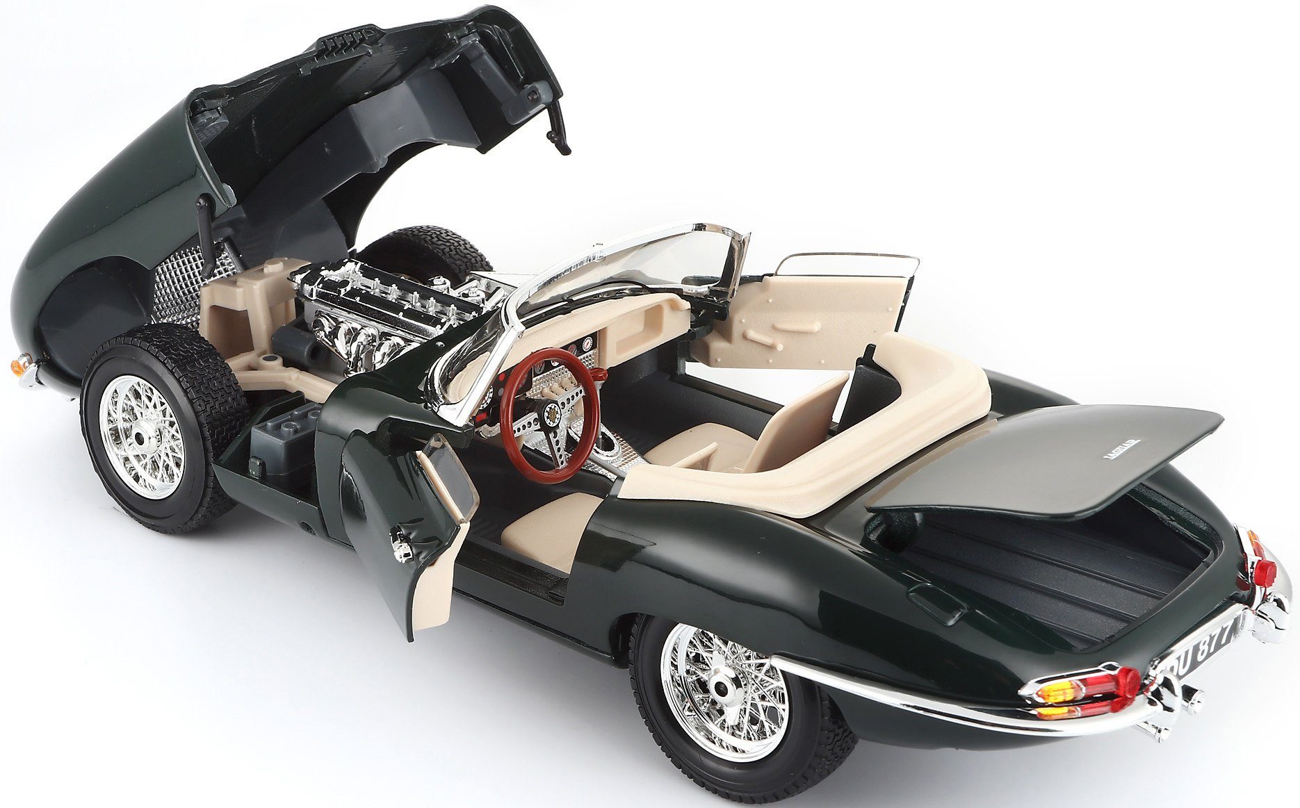 Bburago Auto op schaal Jaguar E-Type Cabrio (1961)