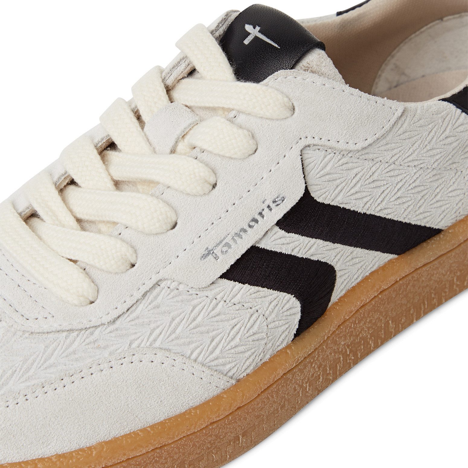 Tamaris Plateausneakers , vrijetijdsschoen, halfschoen, veterschoen met gepolsterde schacht