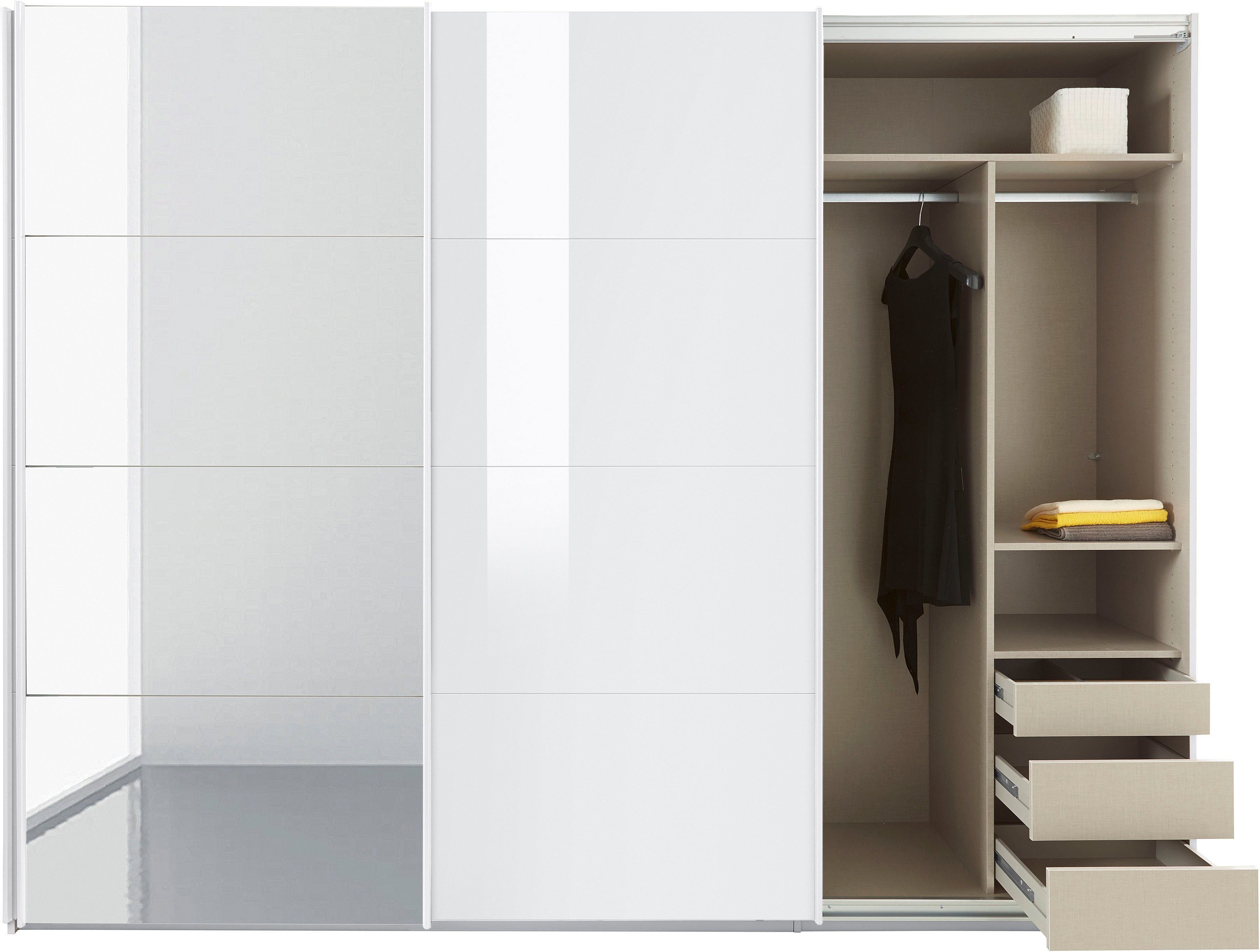 rauch Zweefdeurkast Kledingkast kast garderobe TOPSELLER OTELI incl. binnenindeling
