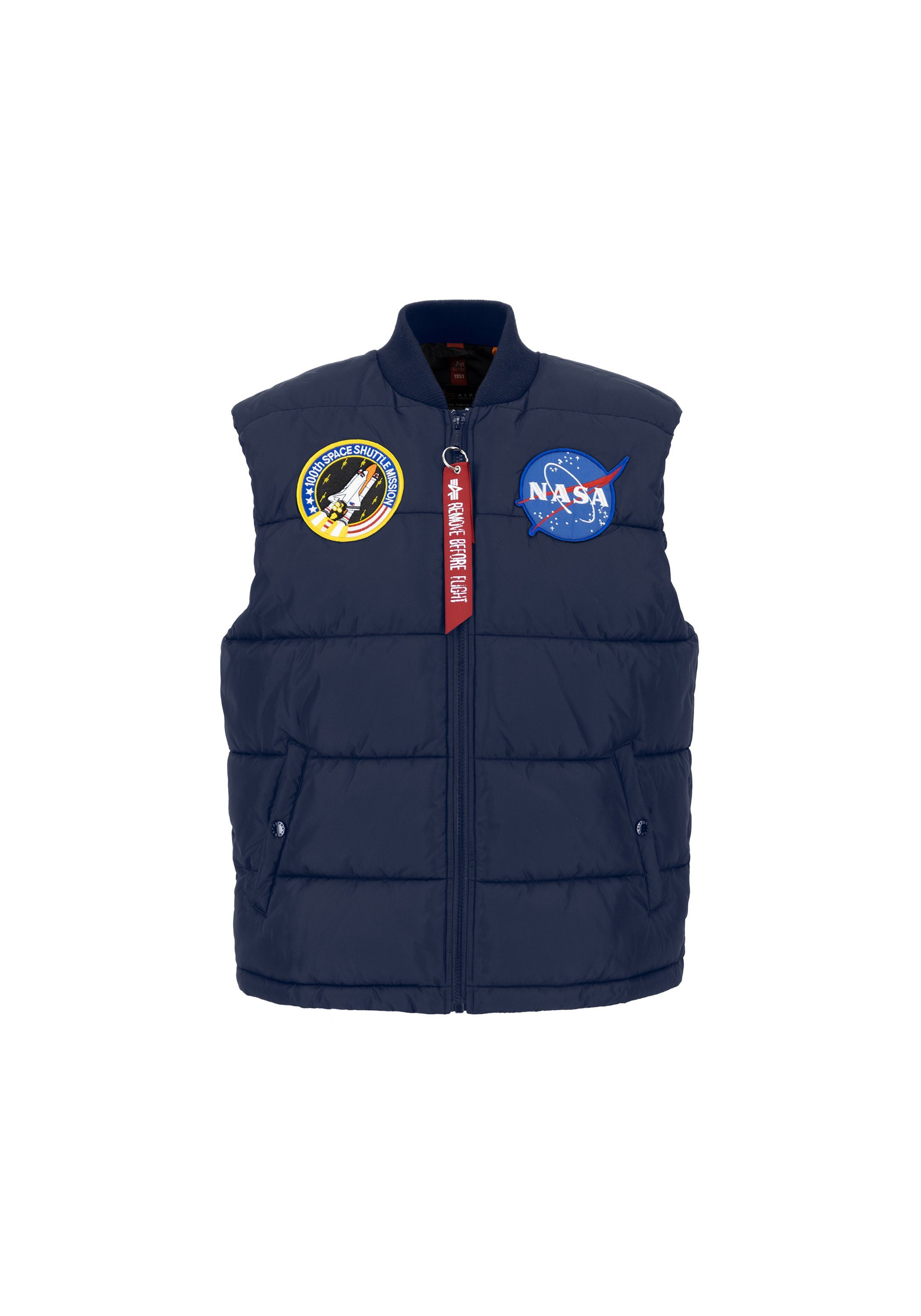 Alpha Industries Winterjack Men Vests Puffer Vest NASA