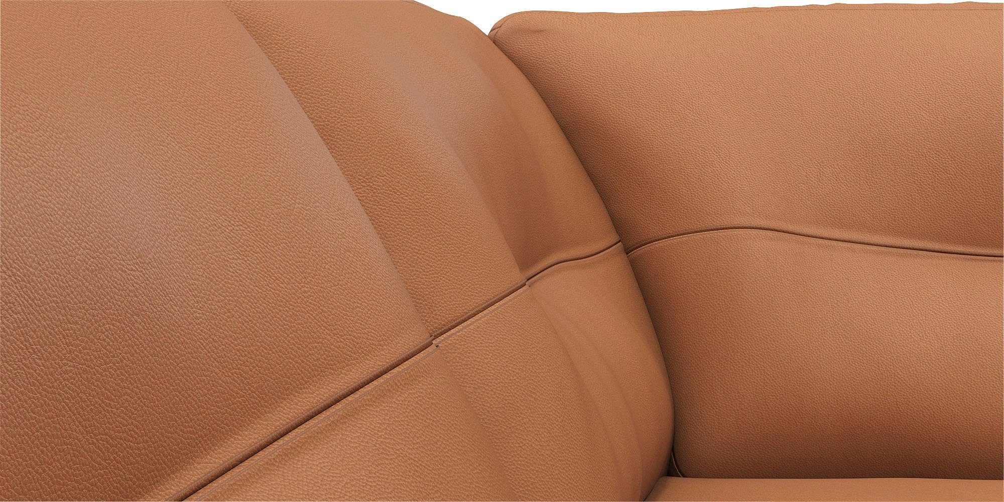 FLEXLUX Hoekbank Glow, super comfortabel door hoogwaardige zitconstructie met binnenvering, L-vorm