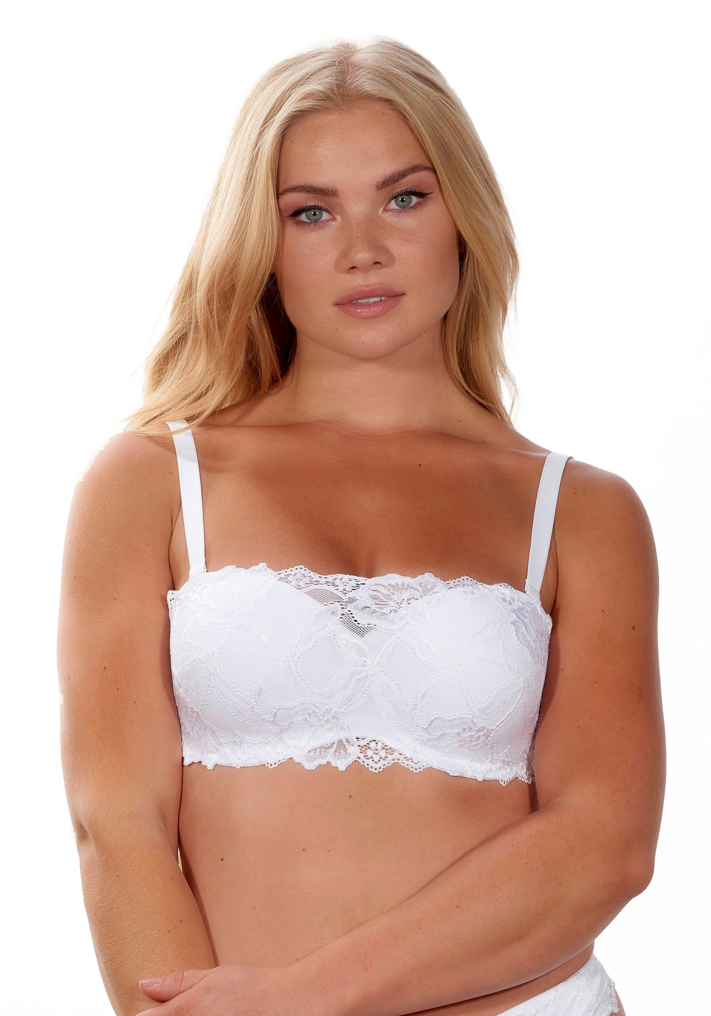 After Eden D-cup & up Bandeau-bh ANNA met fijne kant