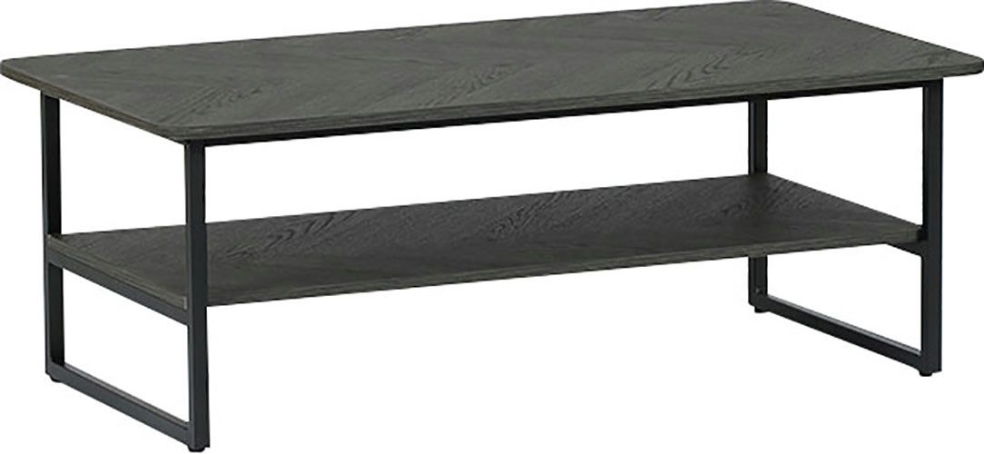 HELA Salontafel HOLGER Salontafel, opbergplank, slede onderstel, visgraatlook (1 stuk)