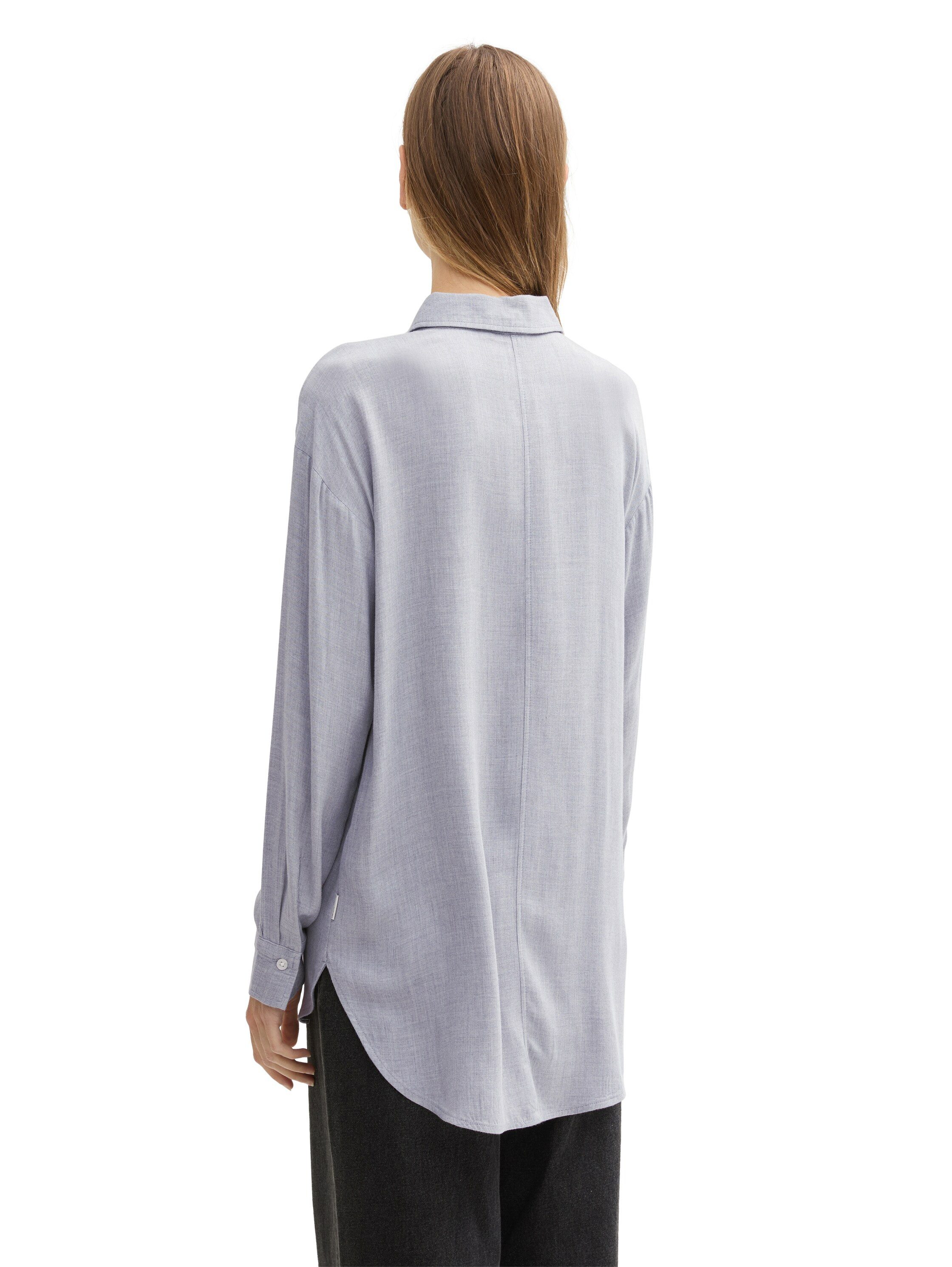 Tom Tailor Denim Overhemdblouse met kentkraag