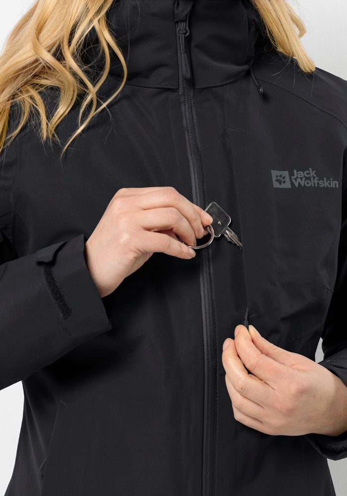 Jack Wolfskin Functioneel 3-in-1-jack BERGLAND 3IN1 JKT W