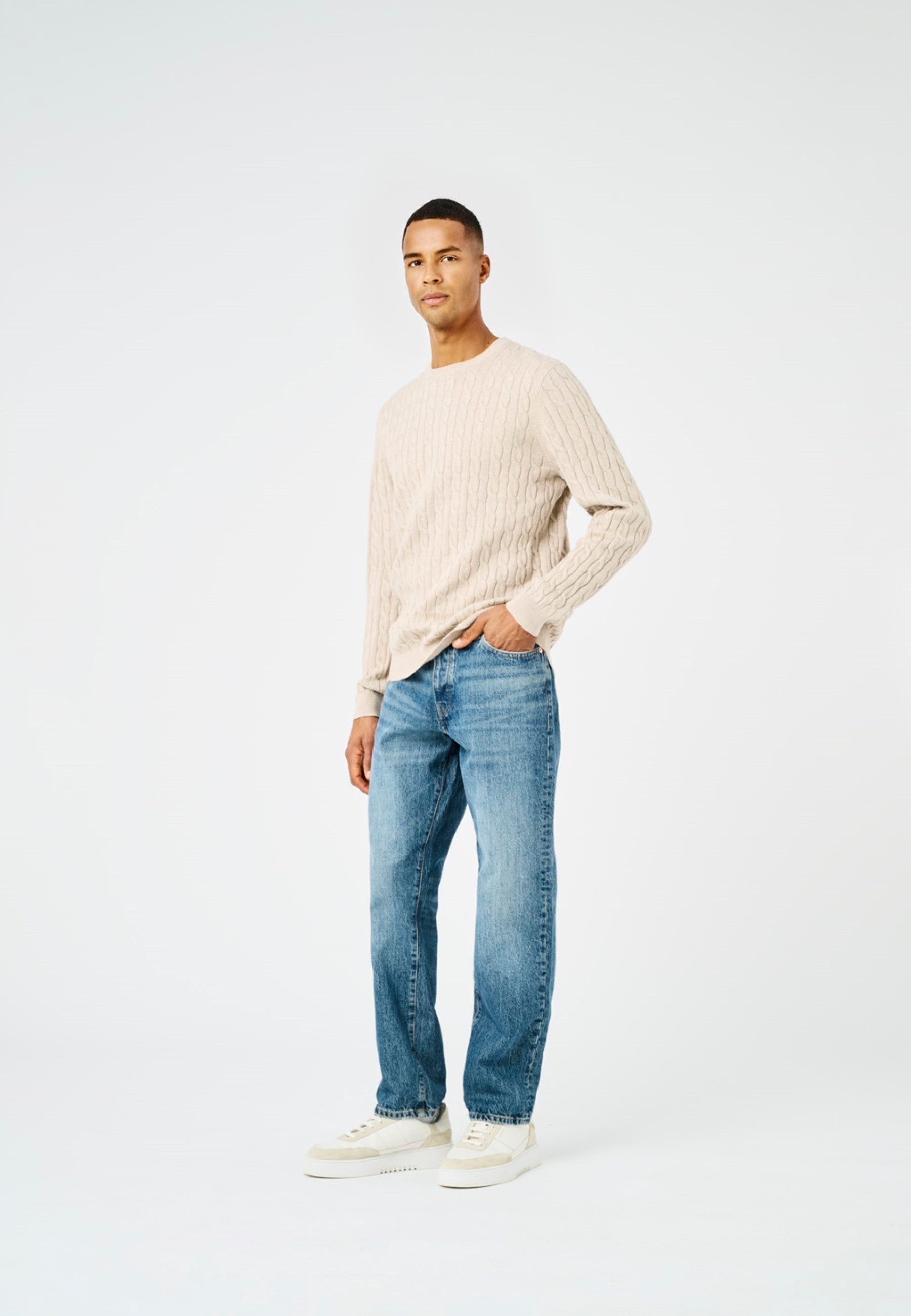 ONLY & SONS Gebreide trui ONSLOUI REG 12 CABEL CREW KNIT NOOS
