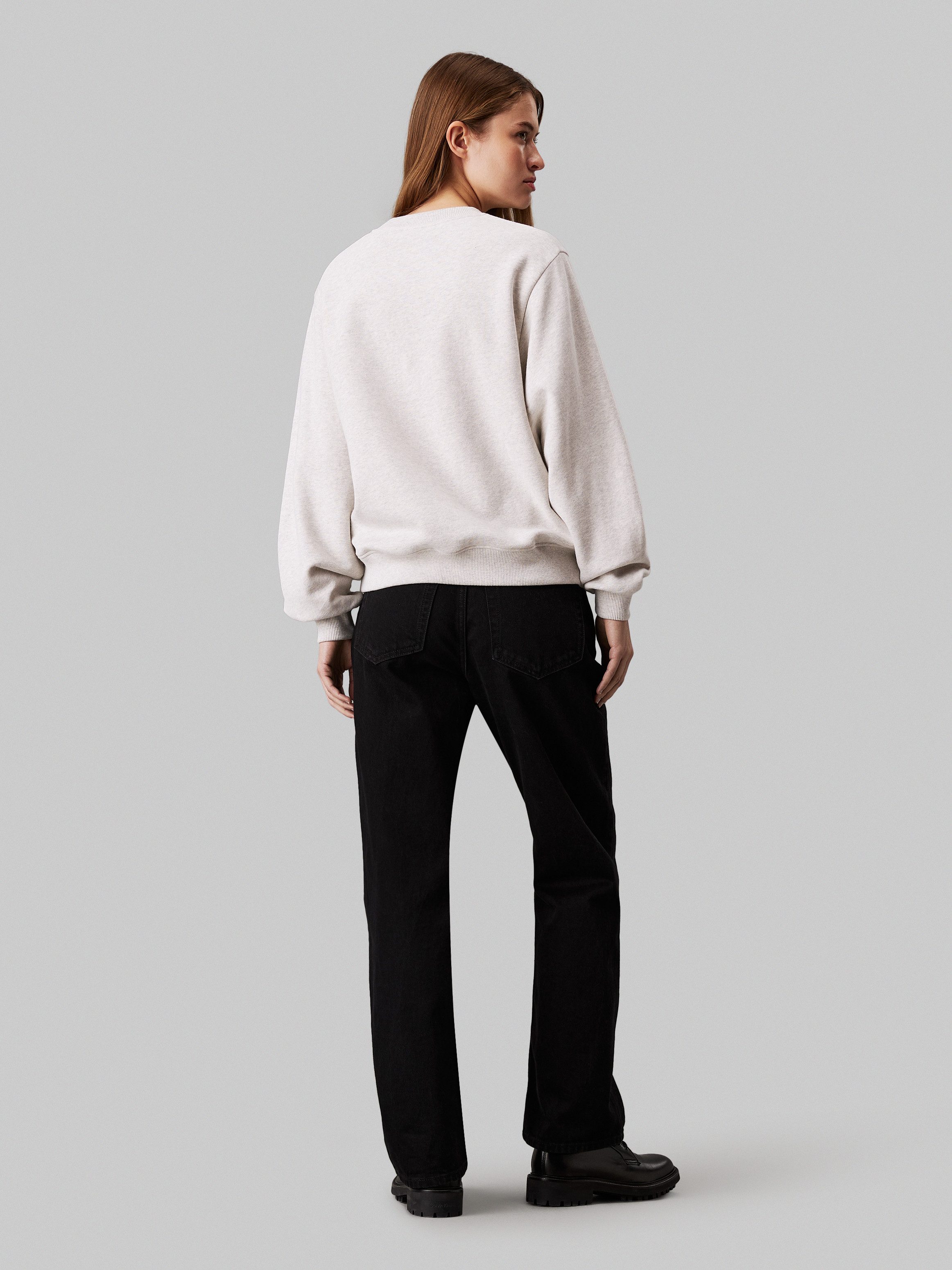 Calvin Klein Sweatshirt CHENILLE MONOLOGO CREWNECK