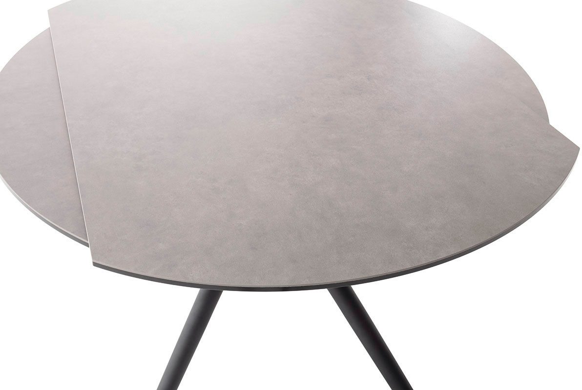 MCA furniture Eettafel RUBIKON vierpoot tafel 90-135 cm Keramiek, metaal, lengteschuif, uittrekbaar, 13 mm