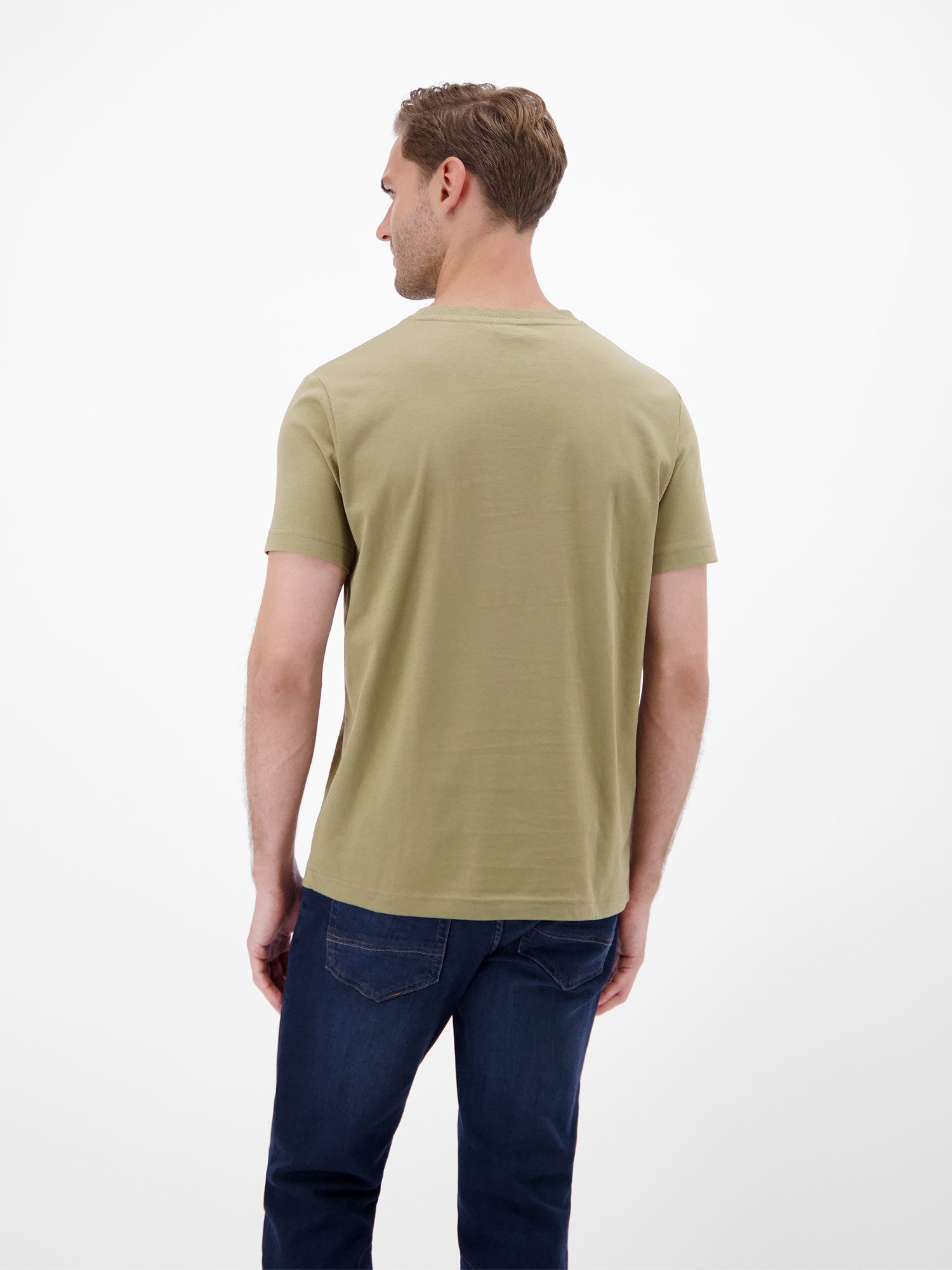 Lerros T-shirt LERROS Heren T-Shirt met Outdoorprint
