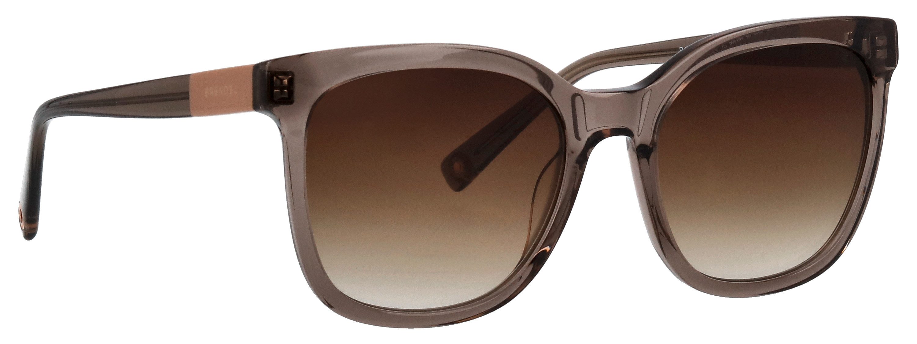 BRENDEL eyewear Zonnebril 906196 Vorm Vierkant/Hoekig, gekleurde accenten aan de bril, adc uv 400