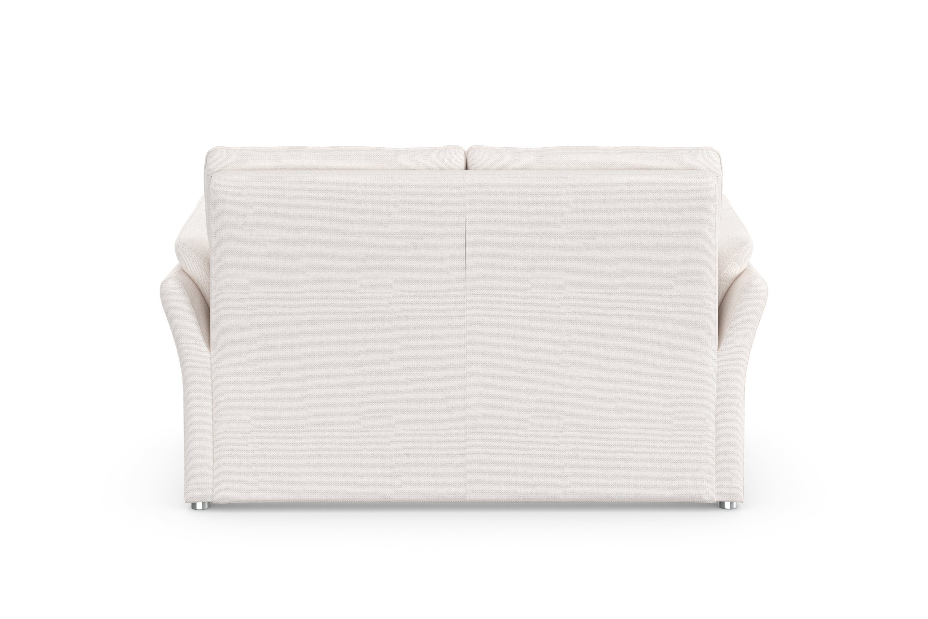 DOMO collection 2-zitsbank Pina, smalle armleuningen, met bonellvering, compact & elegant