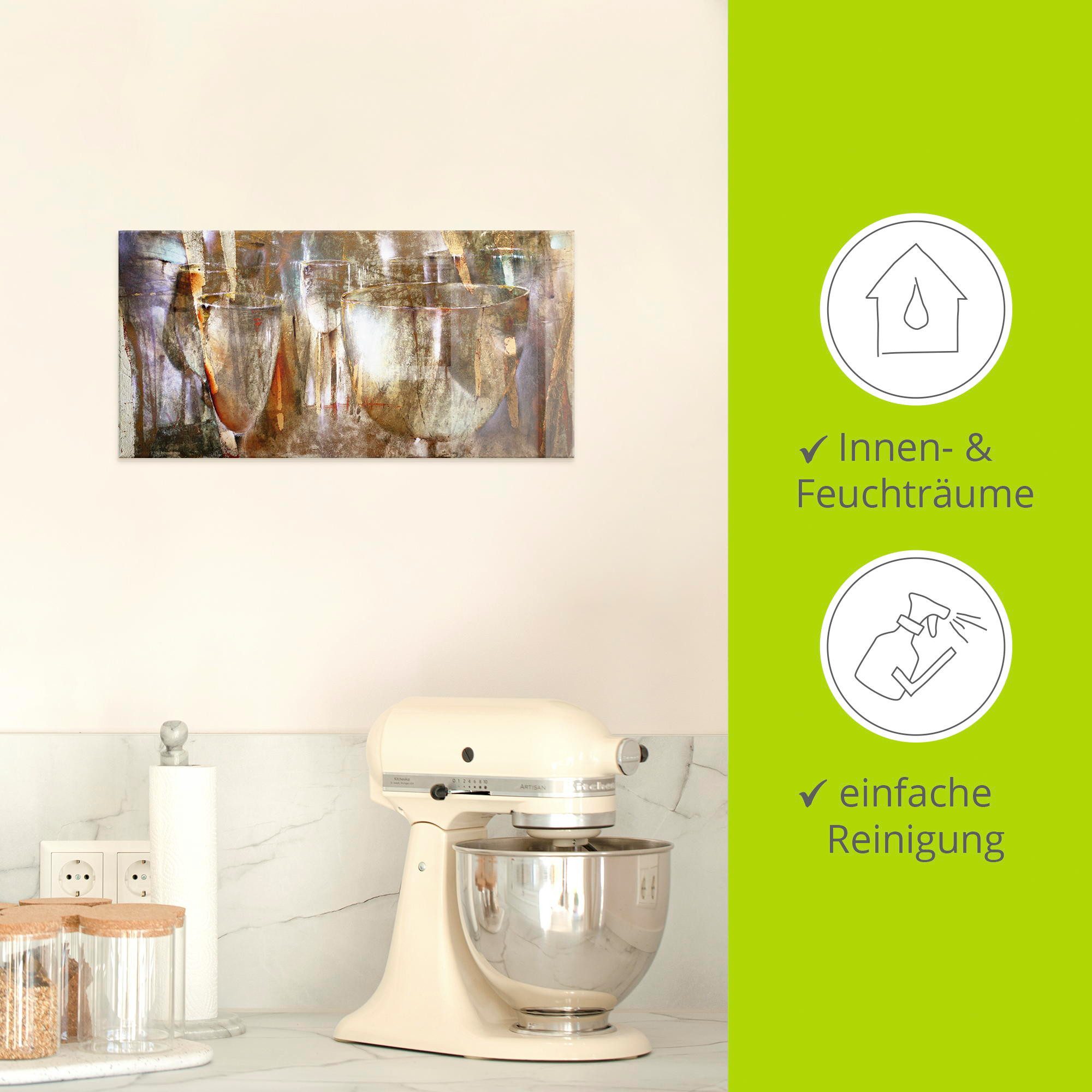 Artland Print op glas Lichtspel in verschillende maten