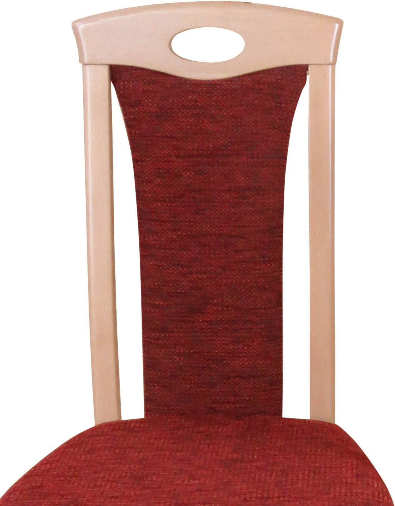 HOFMANN LIVING AND MORE Eethoek 5-delige eethoek Stoelen voorgemonteerd (voordeelset, 5-delig)