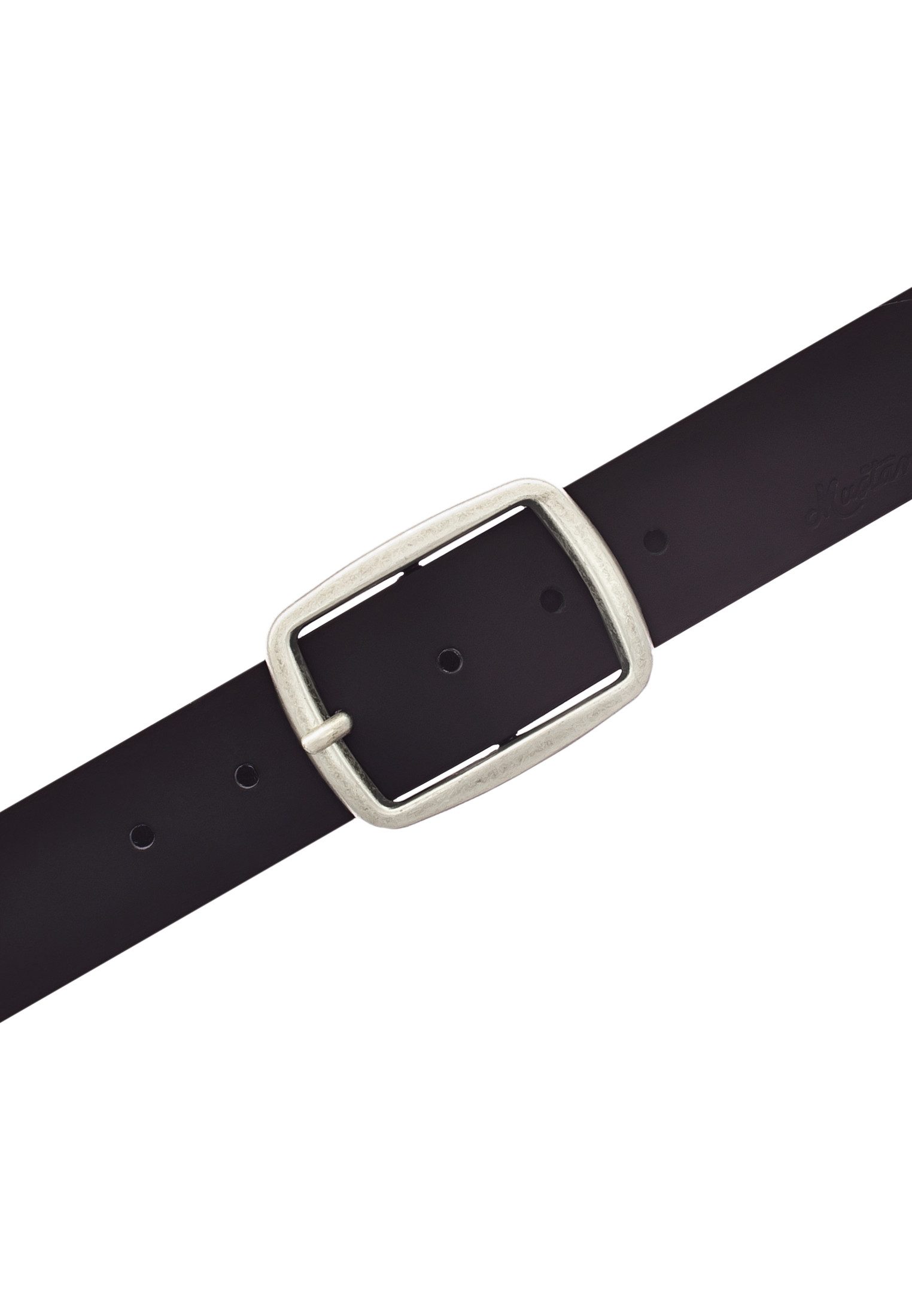 MUSTANG Leren riem Pull-up leer met vintage karakter, 4 cm