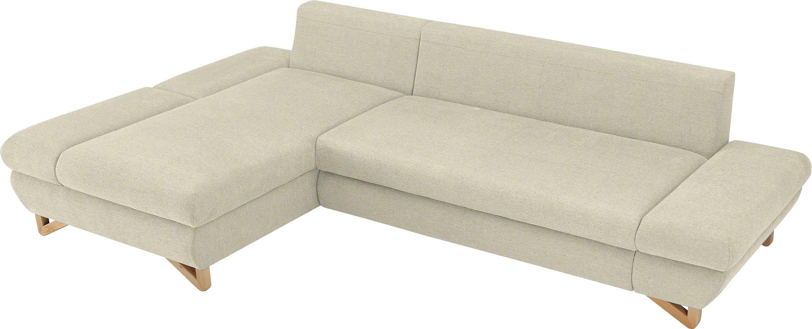 INOSIGN Slaapbank City/Giron comfortabele slaapbank (ligoppervlak 245 x 138 cm) en bedlade