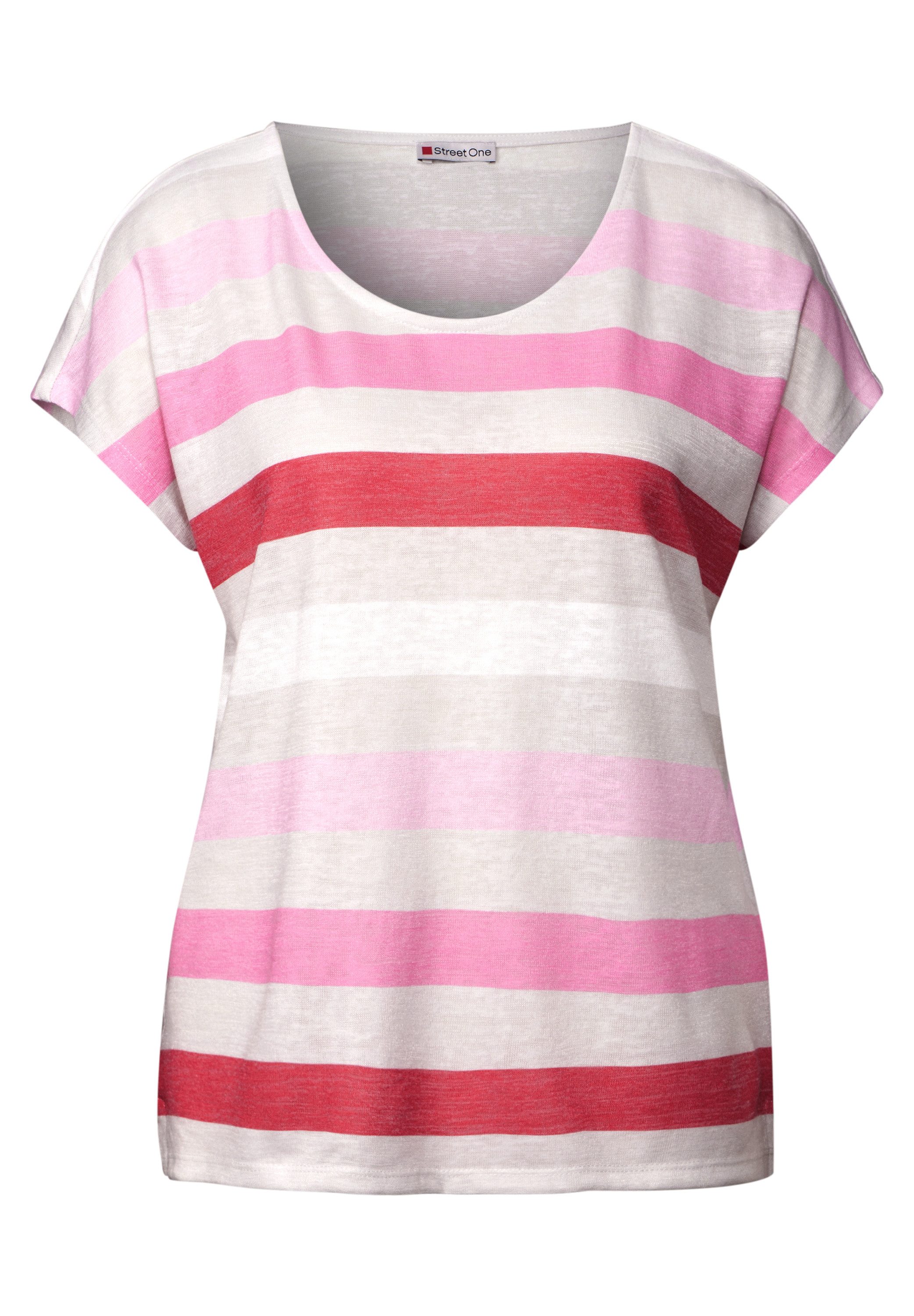 STREET ONE Shirttop met gestreept patroon