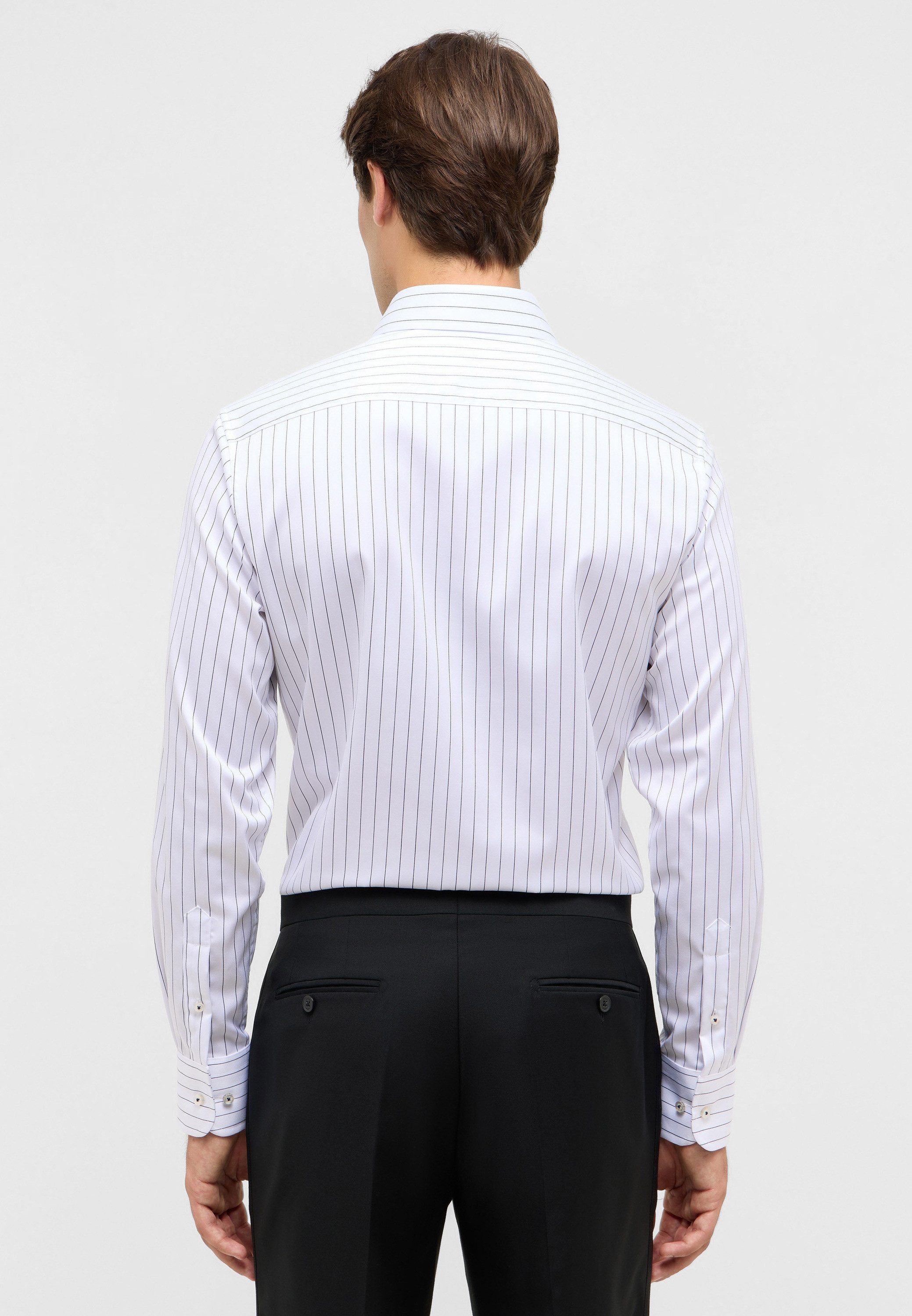 Eterna Overhemd met lange mouwen Slim fit NON IRON (strijkvrij)