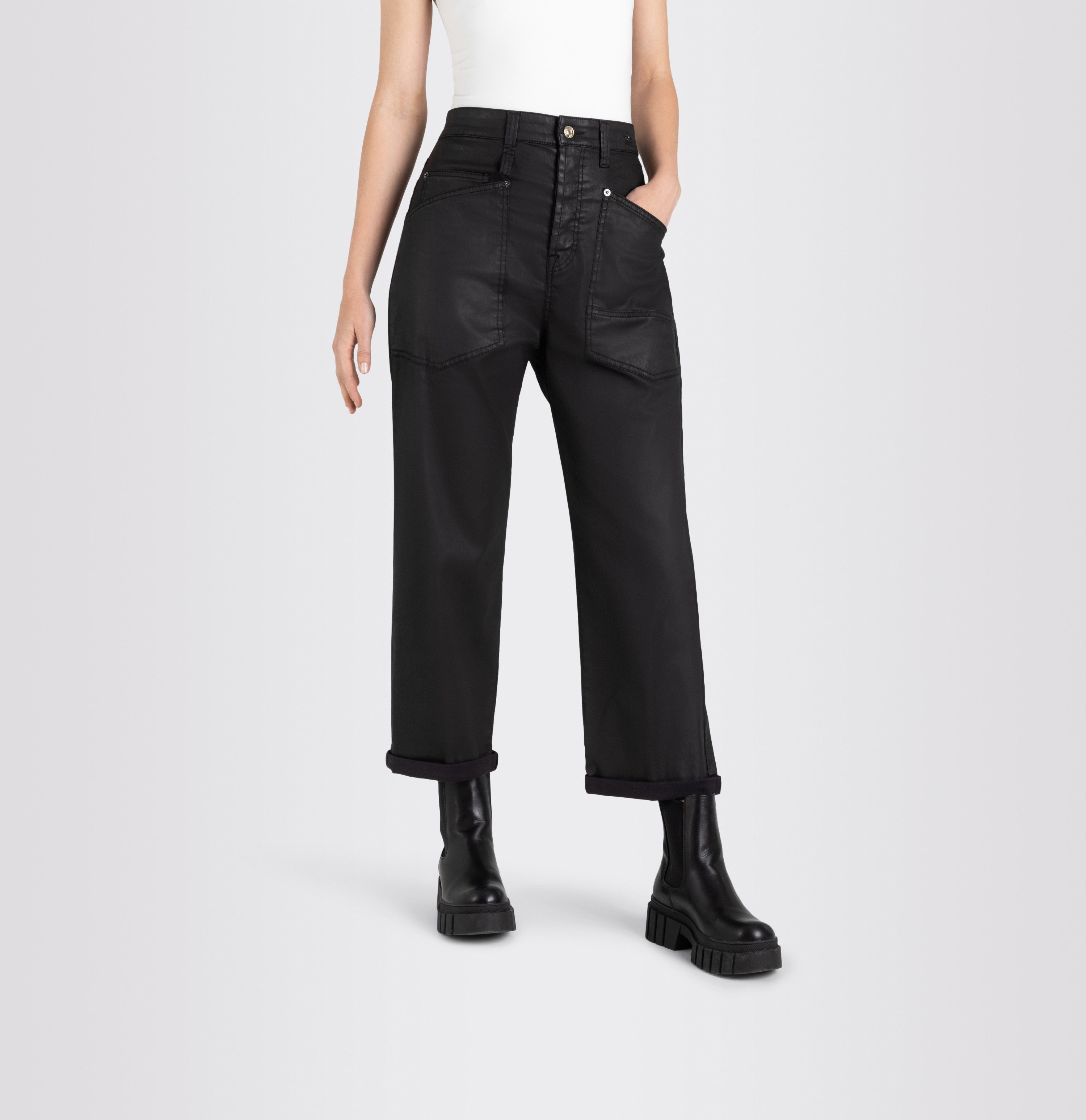 MAC Five-pocketsbroek BAGGY in vrachtstijl
