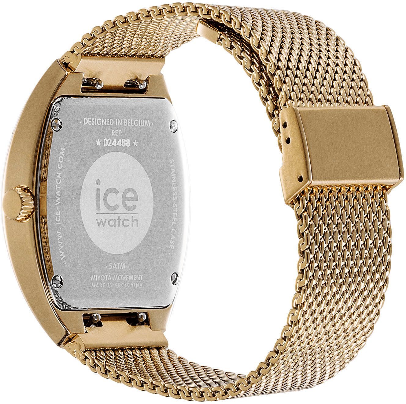 ice-watch Kwartshorloge ICE boliday - Dome - Metal mesh - Small - 3H + Date
