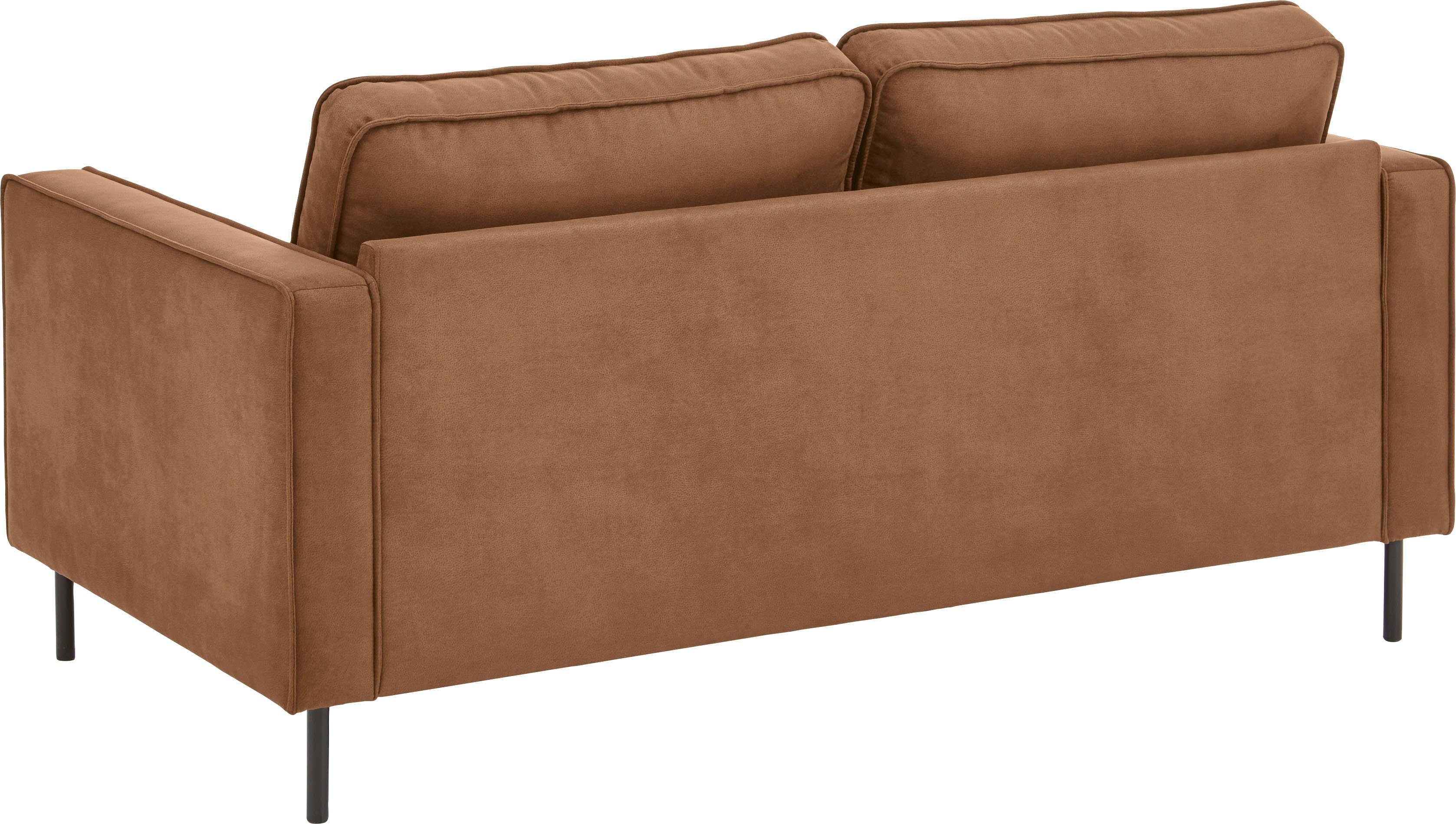 ATLANTIC home collection 2-zitsbank WESTON in scandinavische stijl, met golfvering