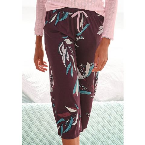 s.Oliver RED LABEL Beachwear Pyjamabroek met print all-over