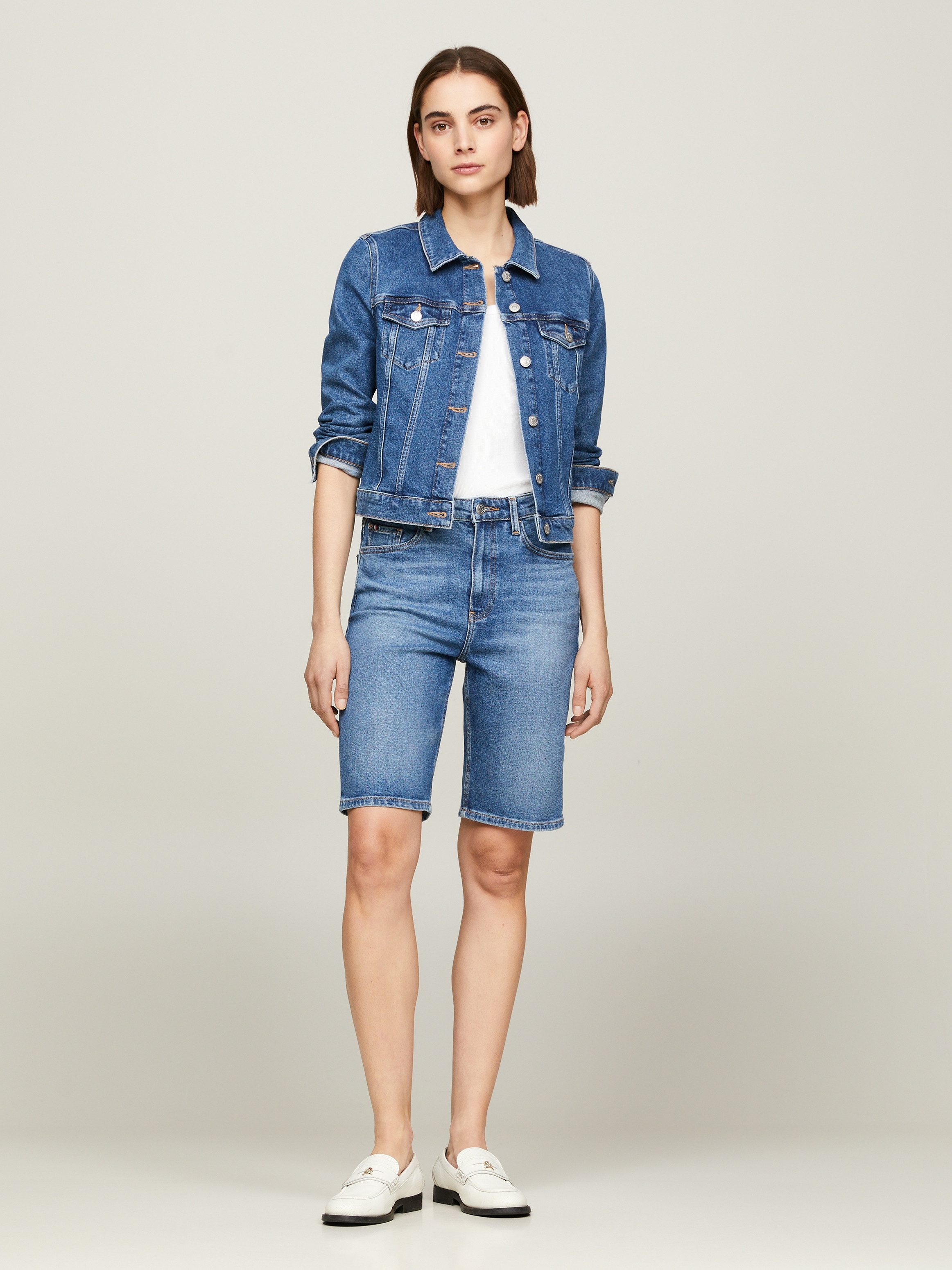 Tommy Hilfiger Jeansblazer DNM SLIM JACKET MEL