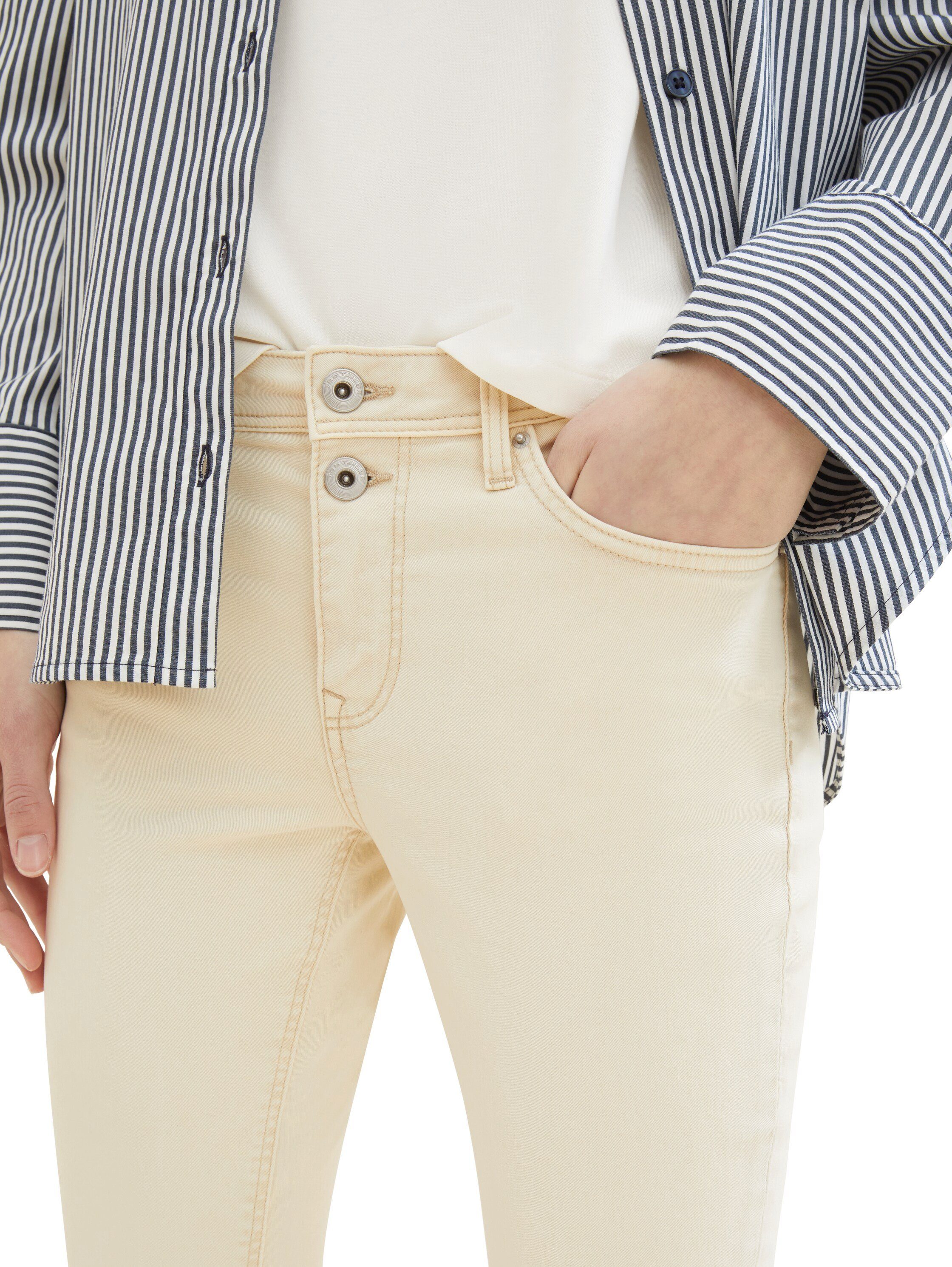 Tom Tailor 7/8 jeans met dubbele-knoopsluiting
