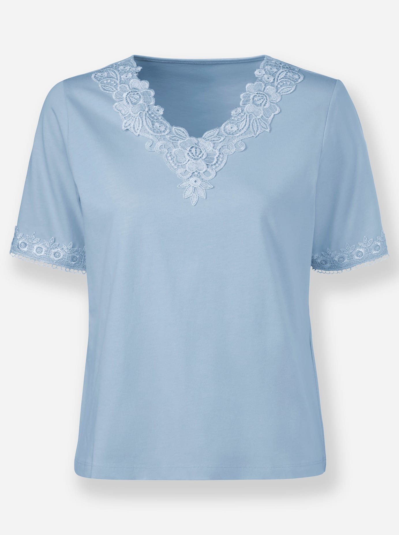 Classic Kanten Shirt (1-delig)
