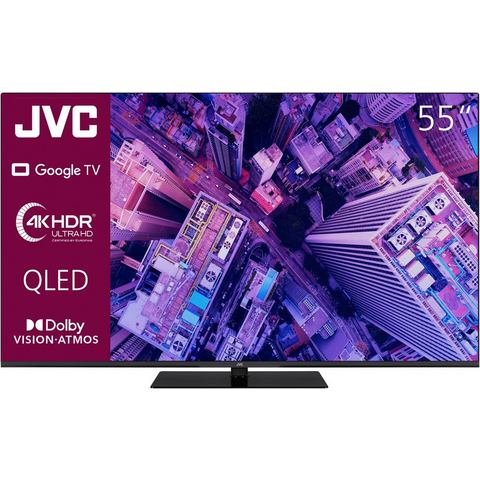 JVC QLED-TV LT-55VGQ8255, 139 cm-55, 4K Ultra HD, Google TV Smart TV