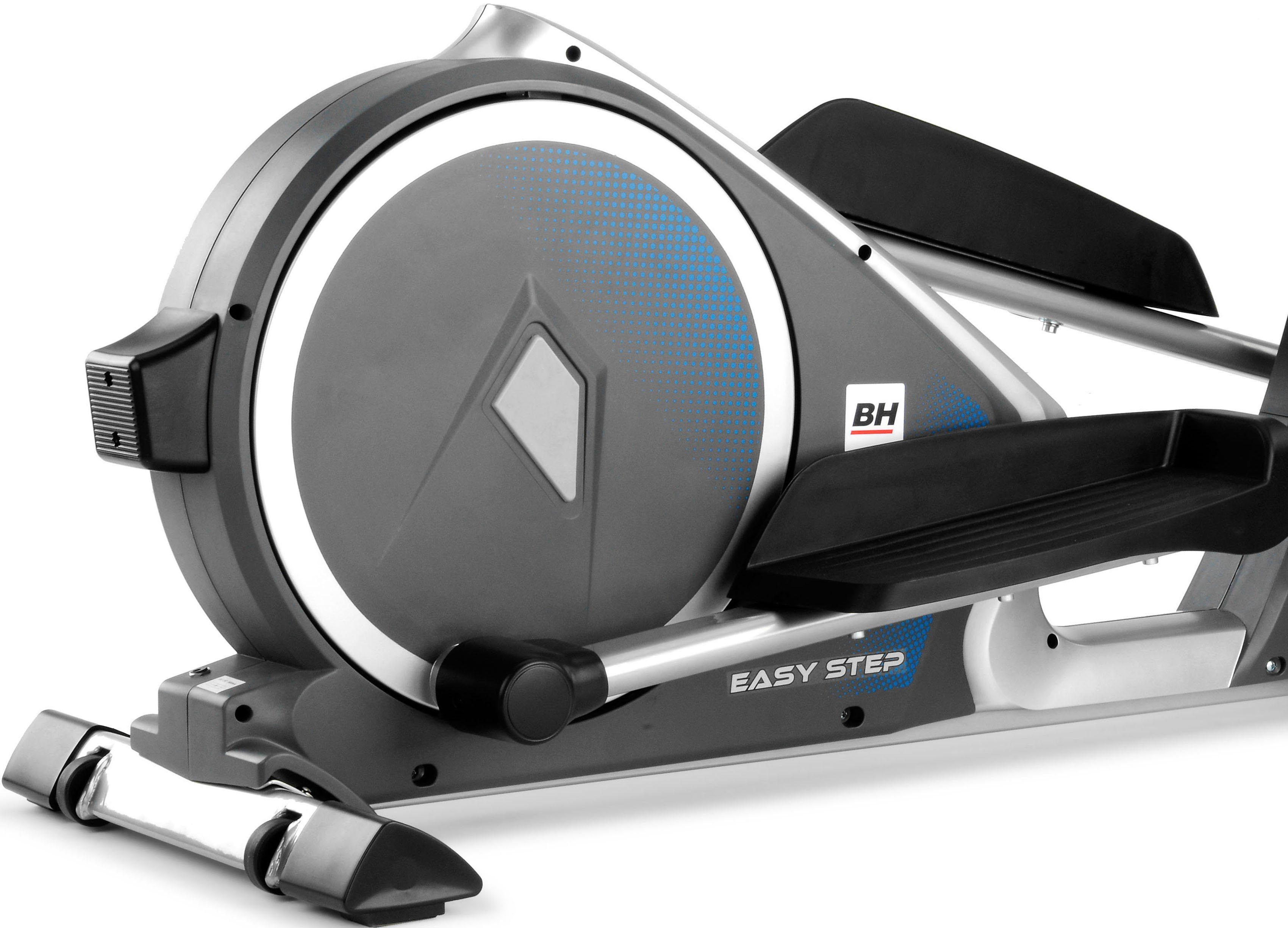 BH Fitness Crosstrainer Easystep Dual G2518 Vliegwiel massa ca. 14 kg, 24 weerstandsniveaus