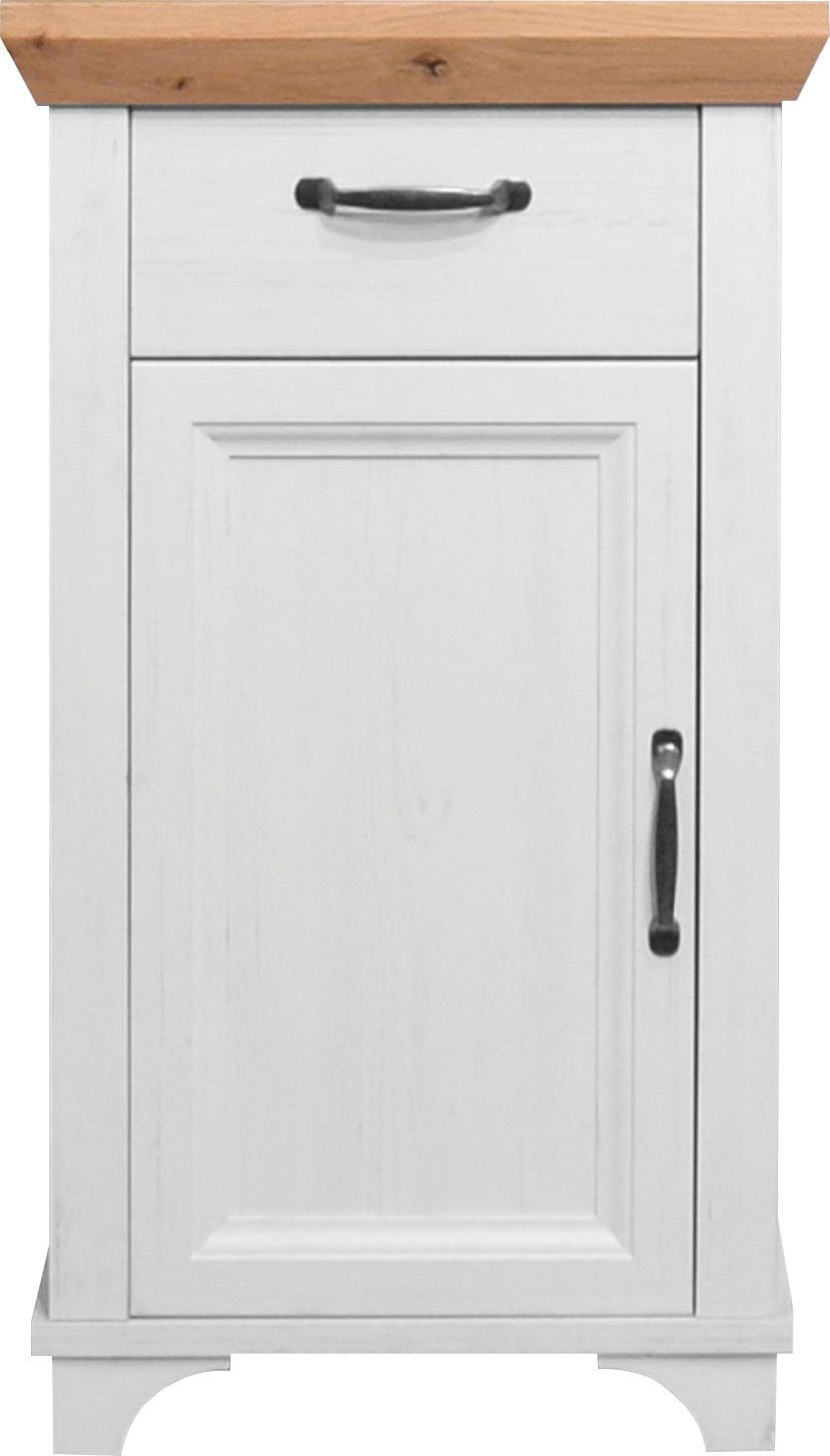 Mäusbacher Onderkast Mali Landelijke stijl, breedte 45 cm, hoogte 83 cm, metalen grepen