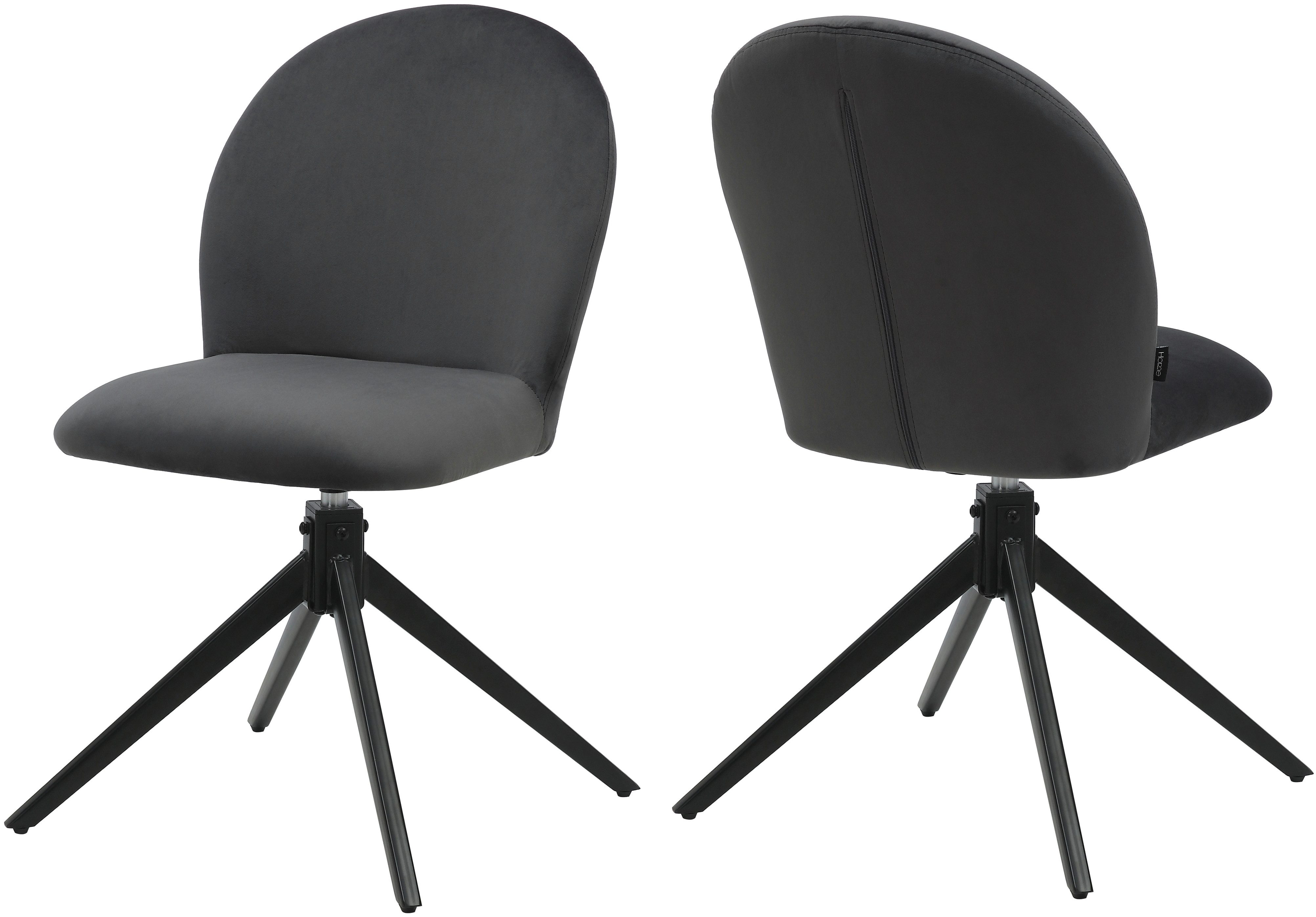 Home affaire Eetkamerstoel Tempa, TOPSELLER!, OTTOs Choice Draaisteel met 360 graden draaifunctie (set, 2 stuks)