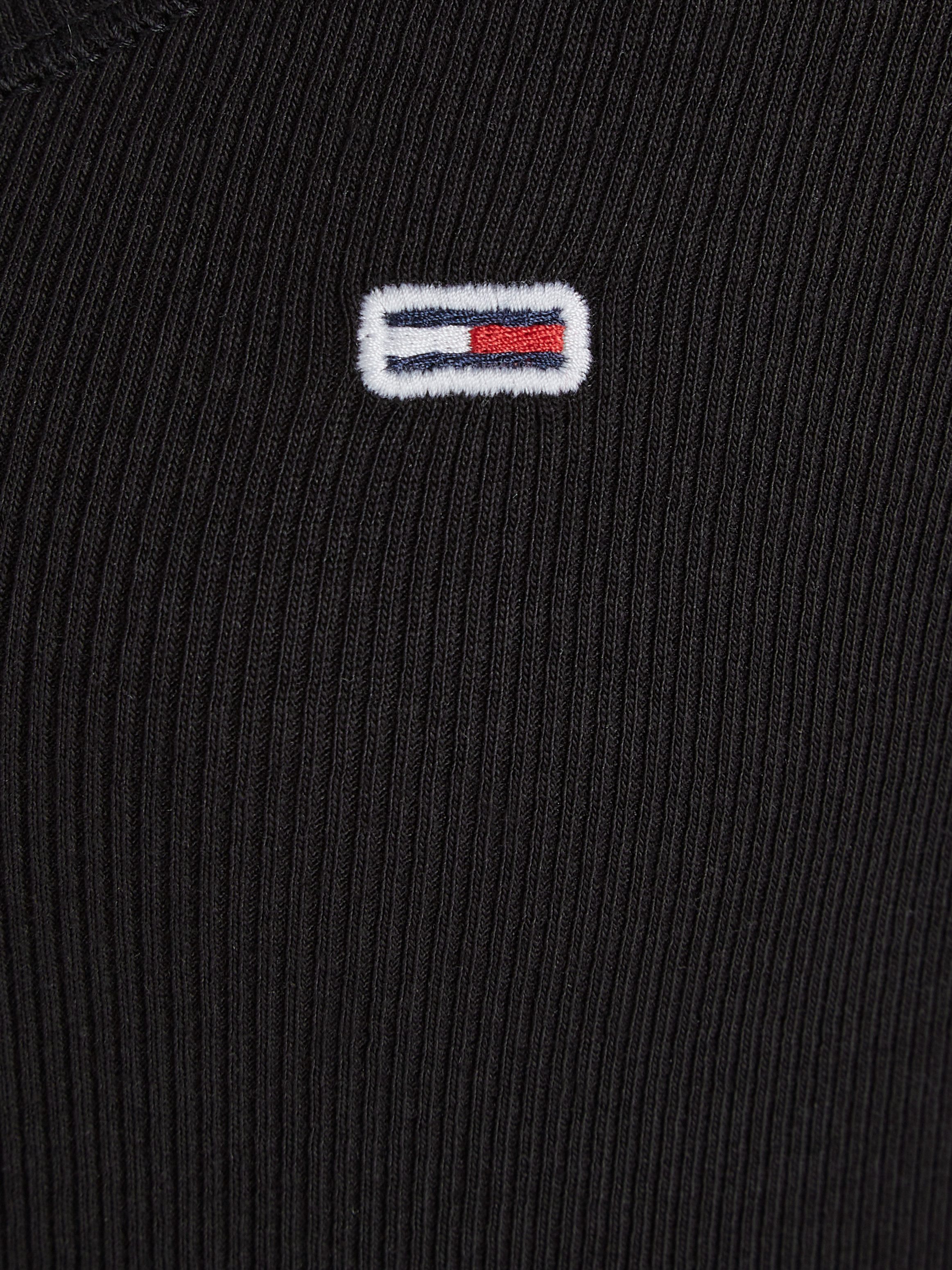 TOMMY JEANS Shirt met lange mouwen TJW SLIM BUTTON THRU LS