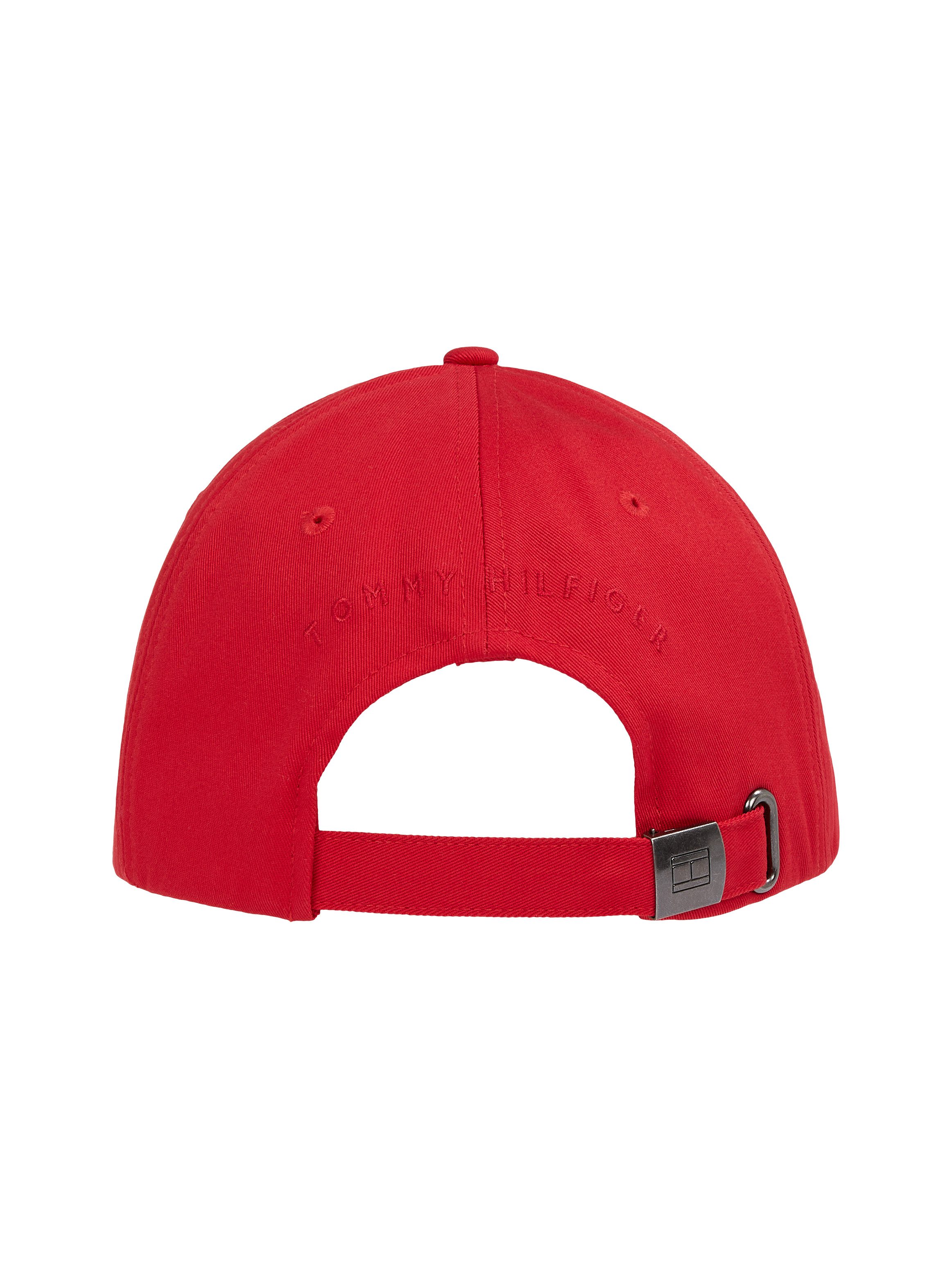 Tommy Hilfiger Baseball pet TH FLAG COTTON 6 PANEL CAP Logo-borduursel, met verstelbare sluiting
